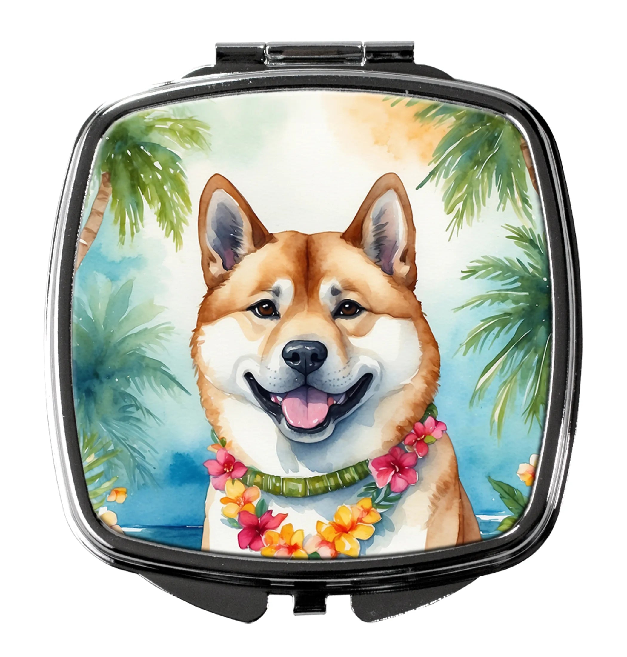 Luau Party Compact Mirror - Pack Of: 1 | Collection name: Luau party