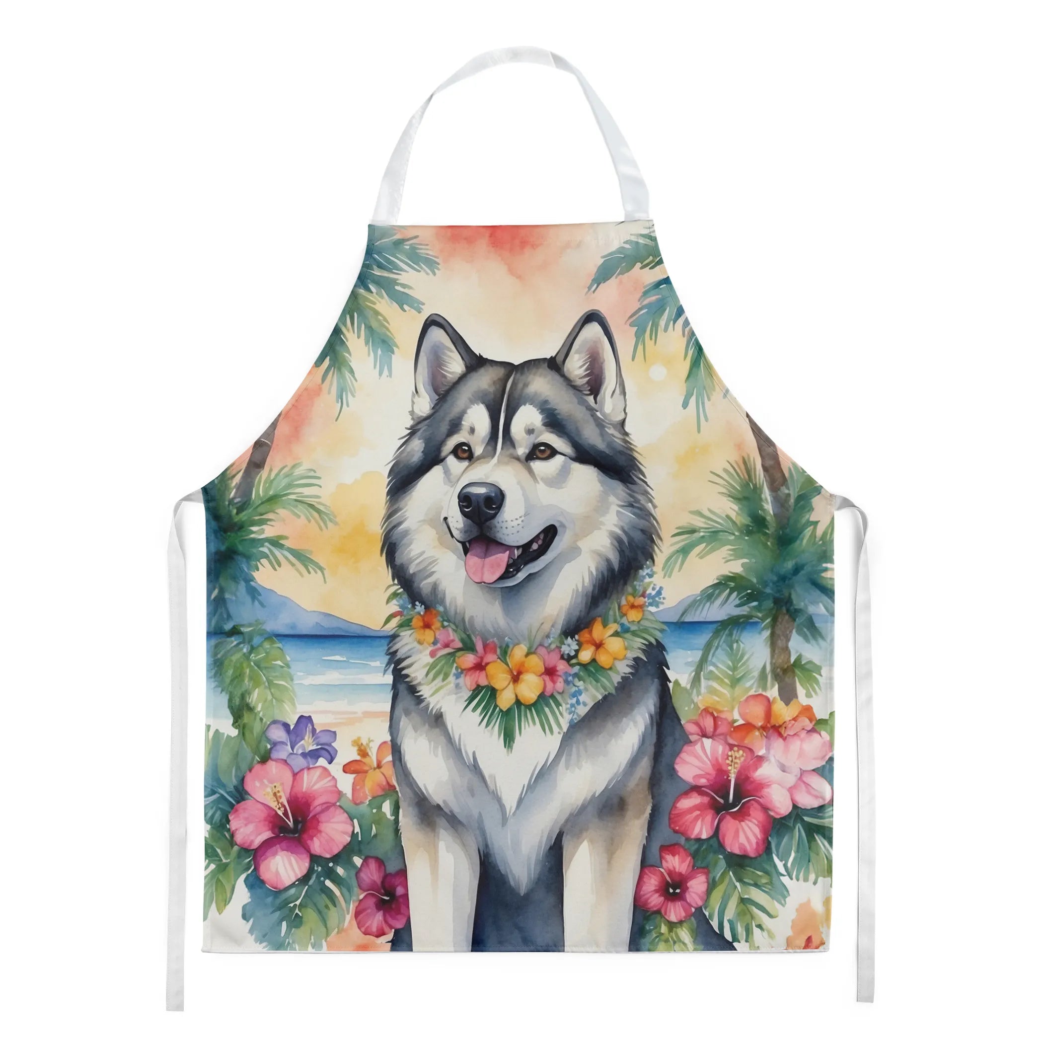 Luau Party Apron - Size: LARGE | Pack Of: 1 | Collection name: Luau party