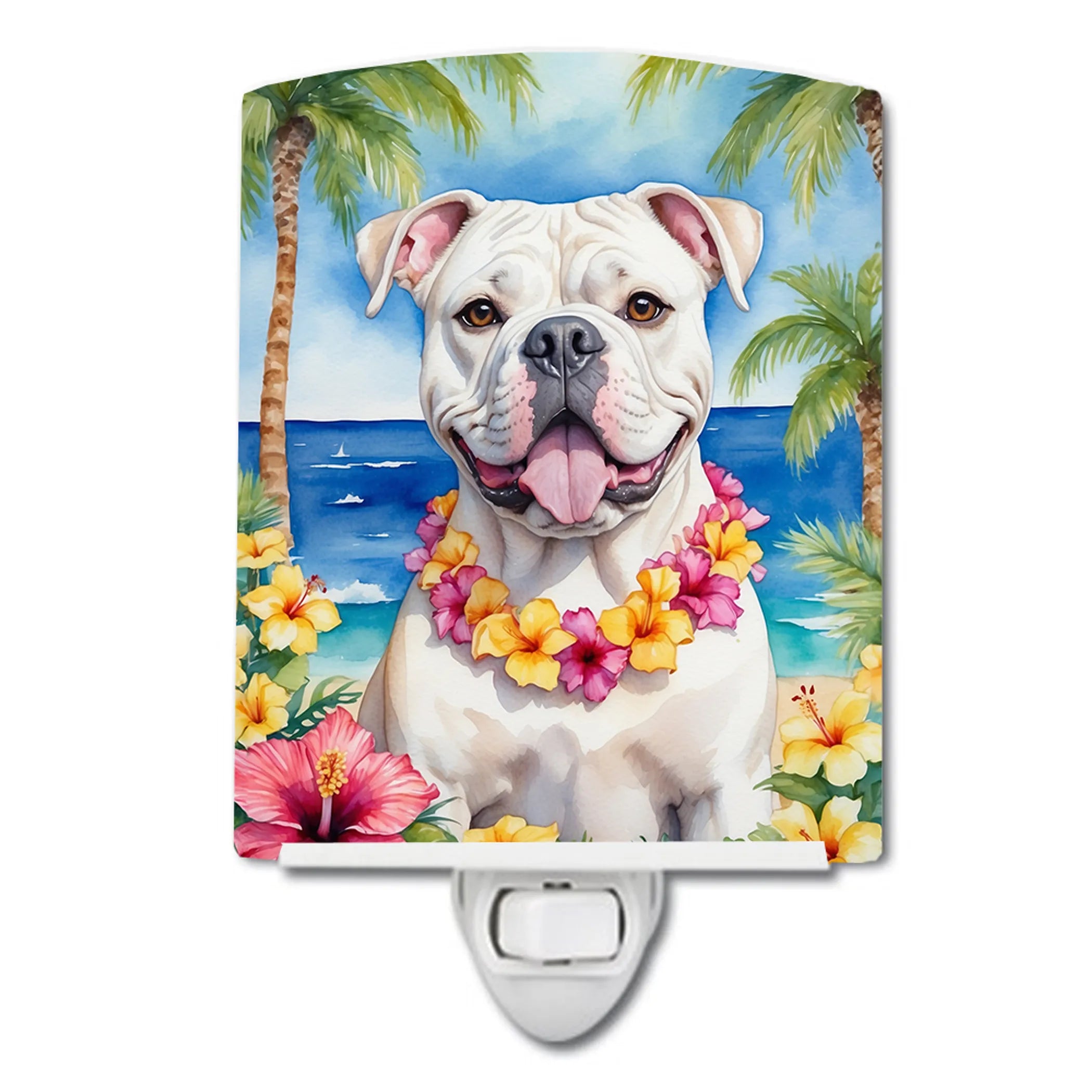 Luau Party Ceramic Night Light - Pack Of: 1 | Collection name: Luau party