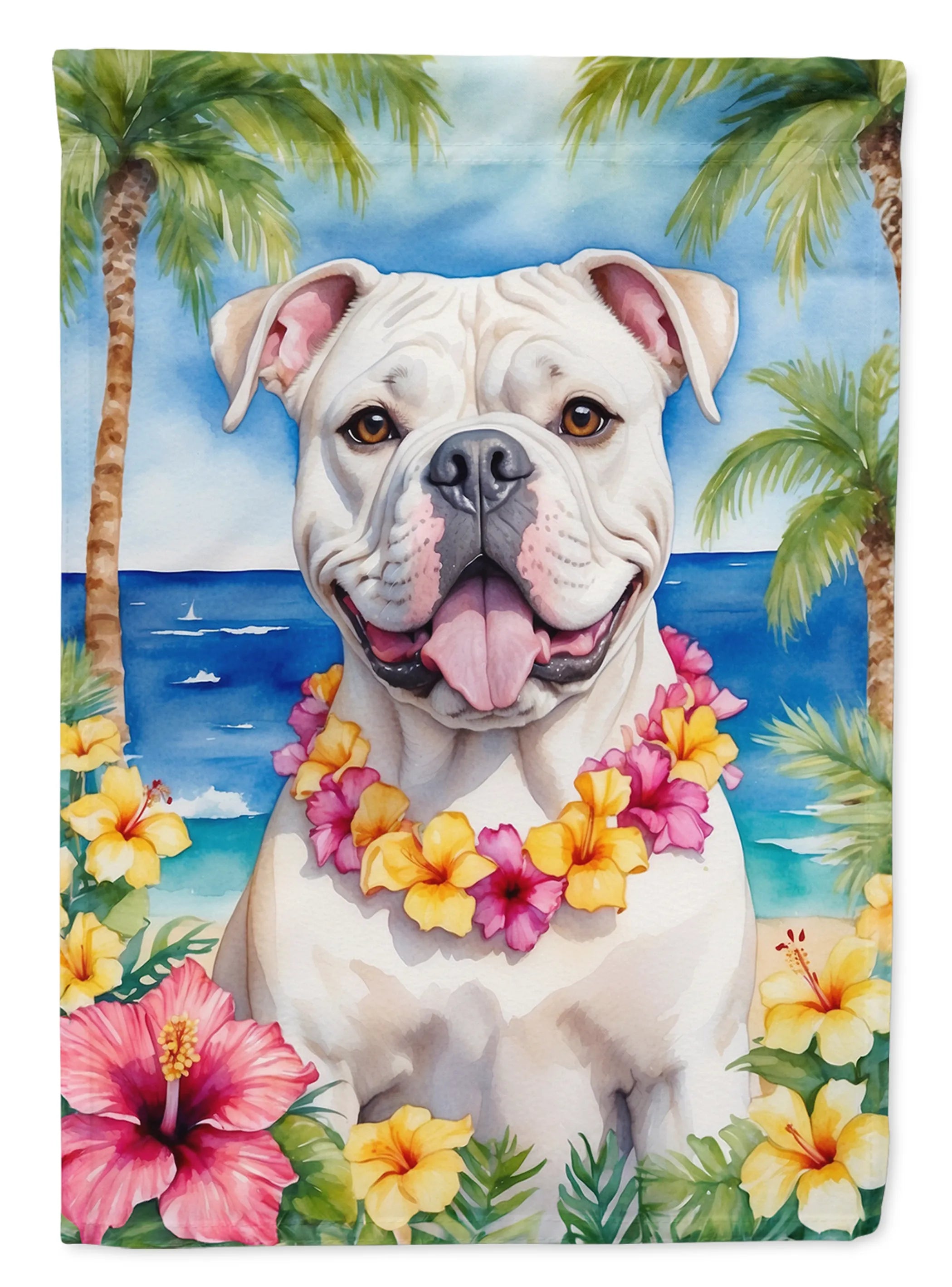 Luau Party Decorative Flag - Size: GARDEN SIZE | Pack Of: 1 | Collection name: Luau party