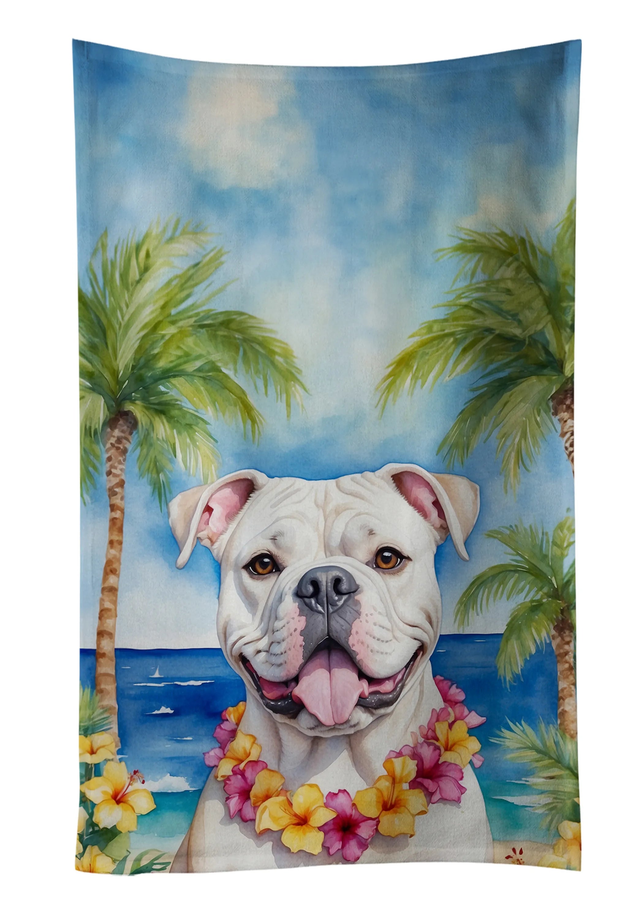 Luau Party Kitchen Towel - Size: 25HX15W | Pack Of: 1 | Collection name: Luau party