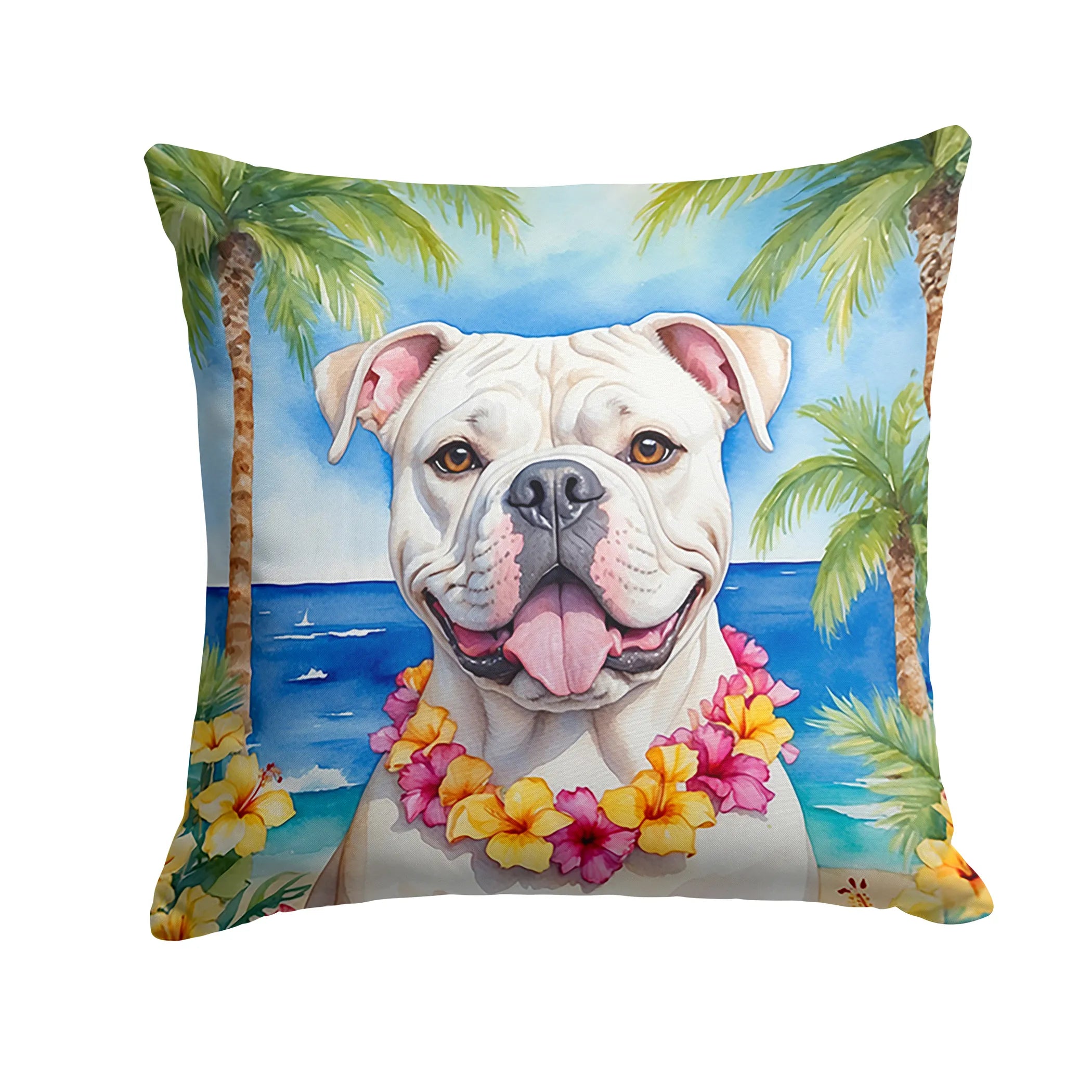 Luau Party Throw Pillow - Size: 14HX14W | Pack Of: 1 | Collection name: Luau party