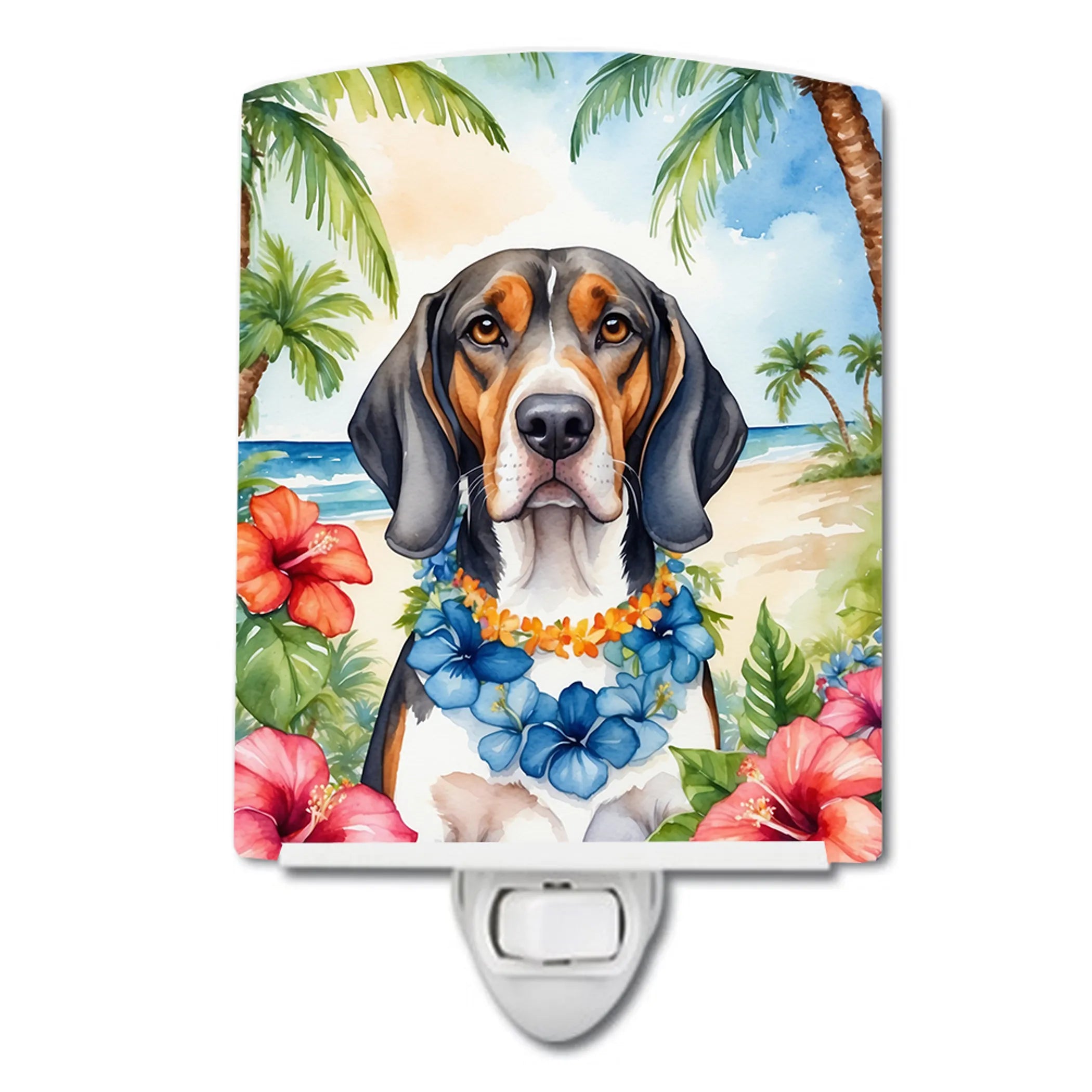 Luau Party Ceramic Night Light - Pack Of: 1 | Collection name: Luau party