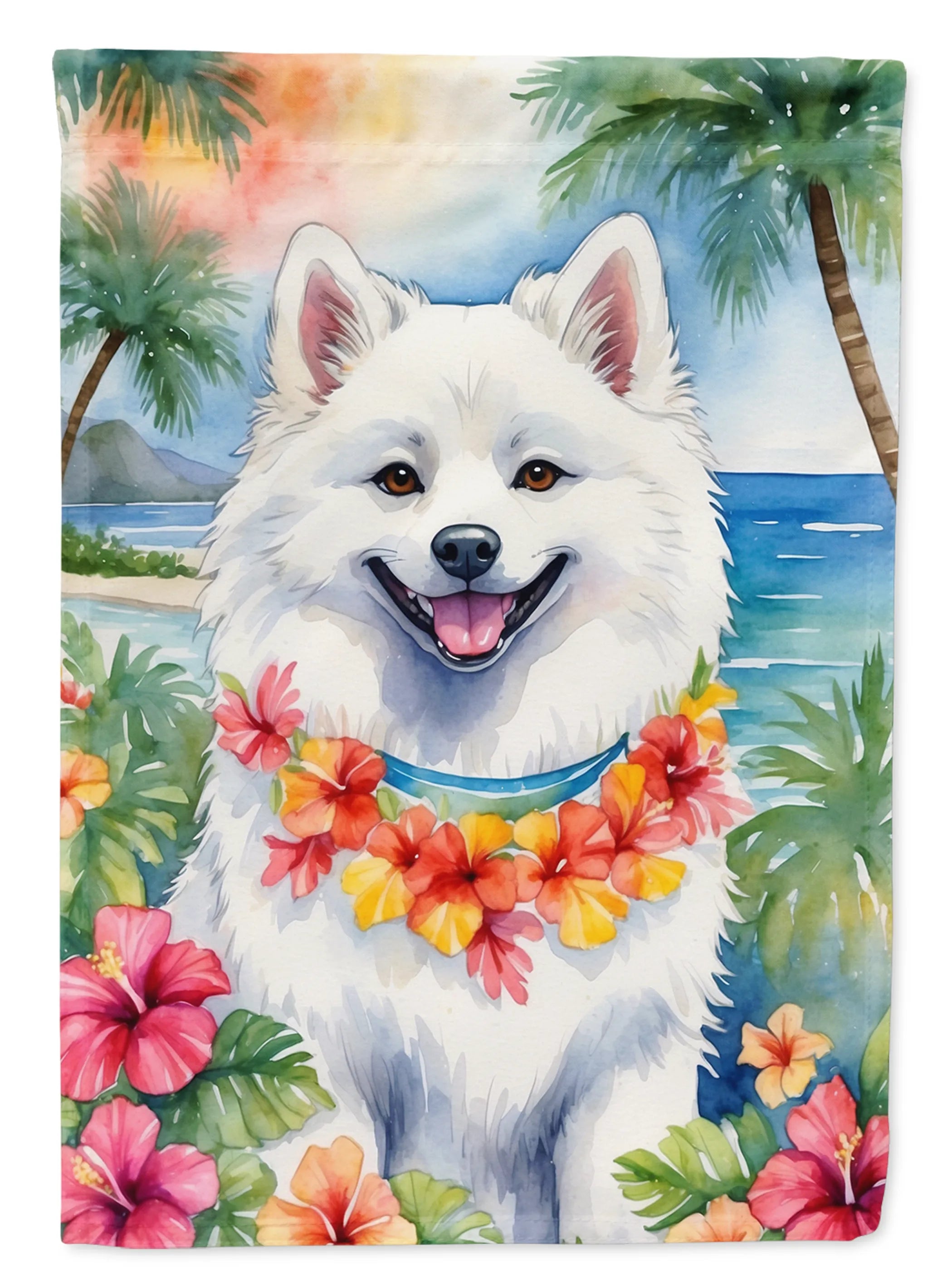 Luau Party Decorative Flag - Size: GARDEN SIZE | Pack Of: 1 | Collection name: Luau party