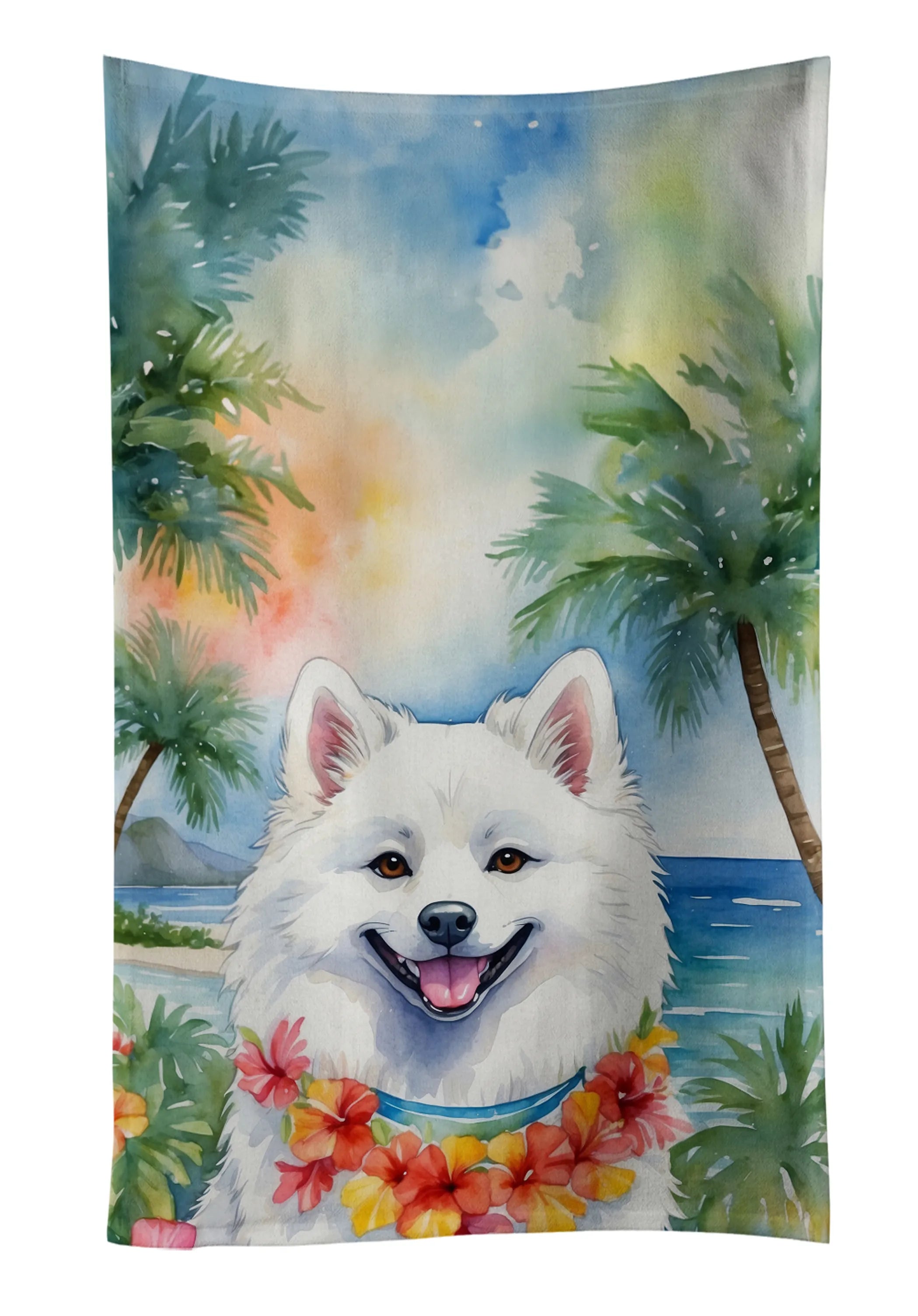 Luau Party Kitchen Towel - Size: 25HX15W | Pack Of: 1 | Collection name: Luau party