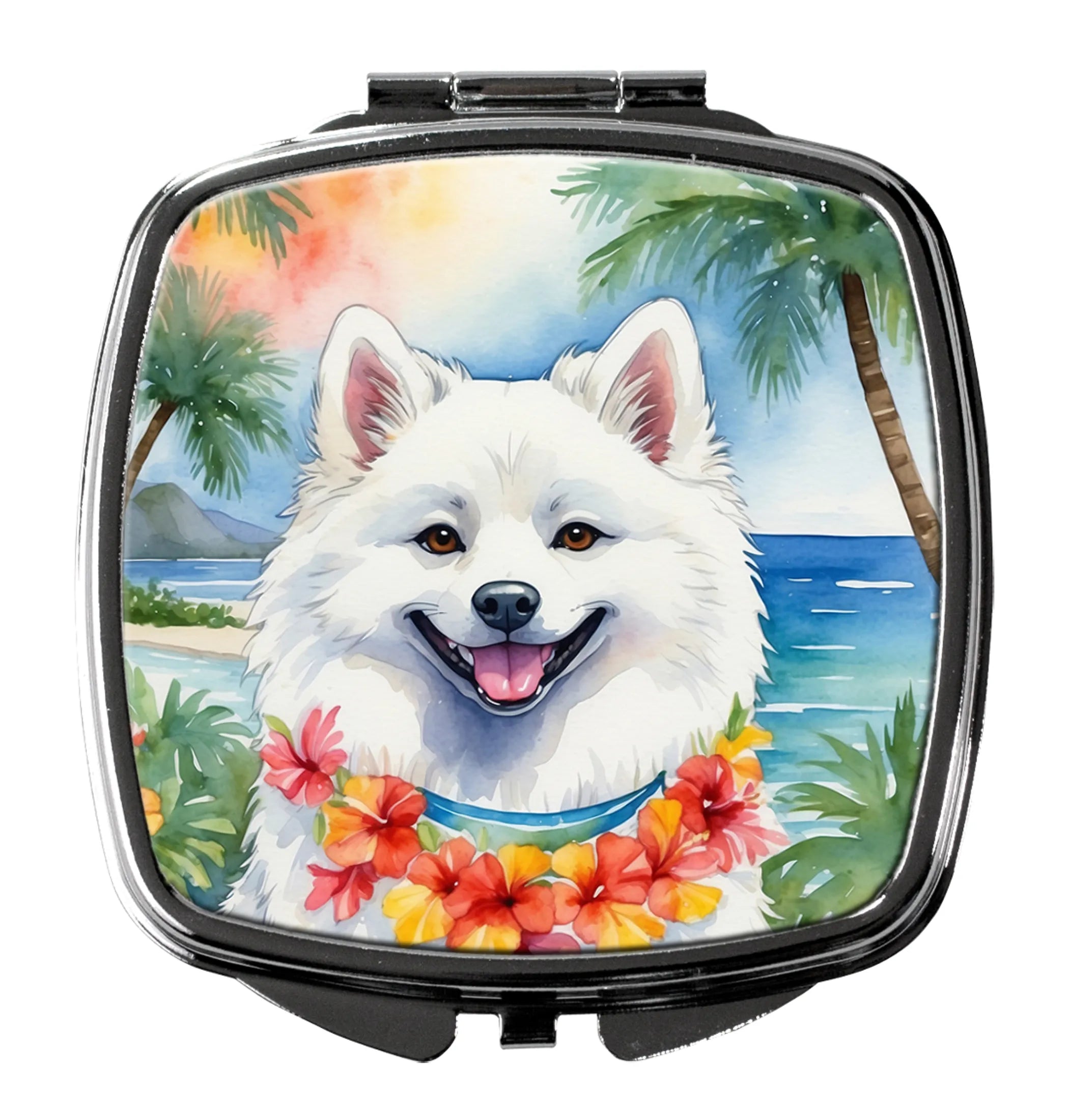 Luau Party Compact Mirror - Pack Of: 1 | Collection name: Luau party