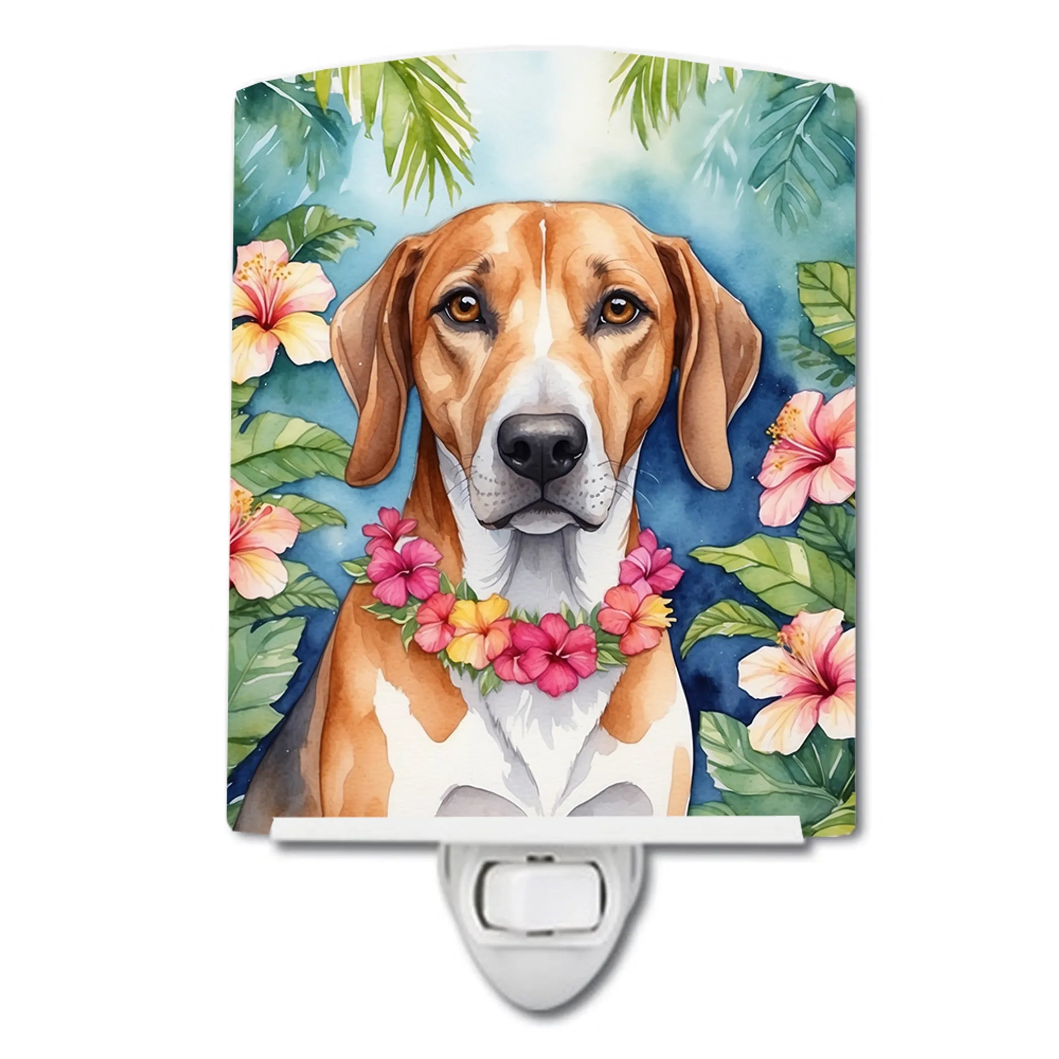 Luau Party Ceramic Night Light - Pack Of: 1 | Collection name: Luau party