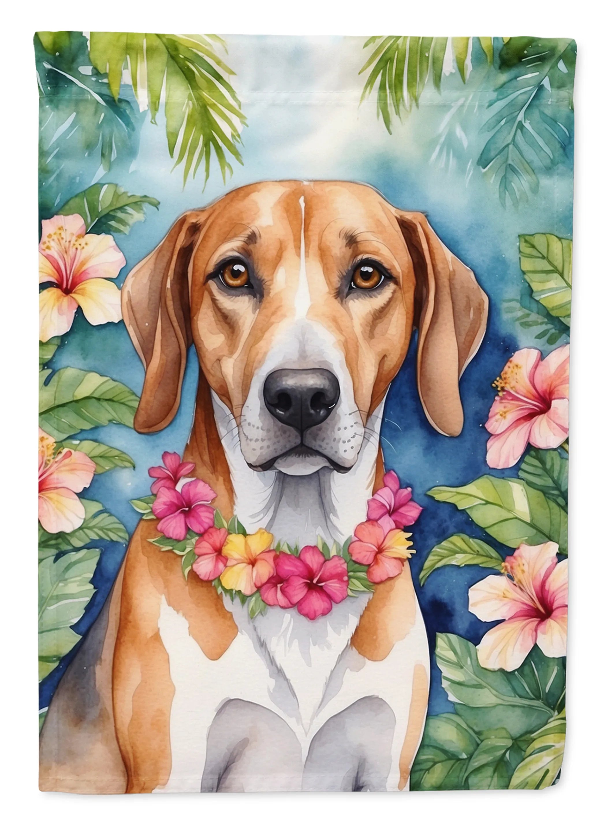 Luau Party Decorative Flag - Size: GARDEN SIZE | Pack Of: 1 | Collection name: Luau party