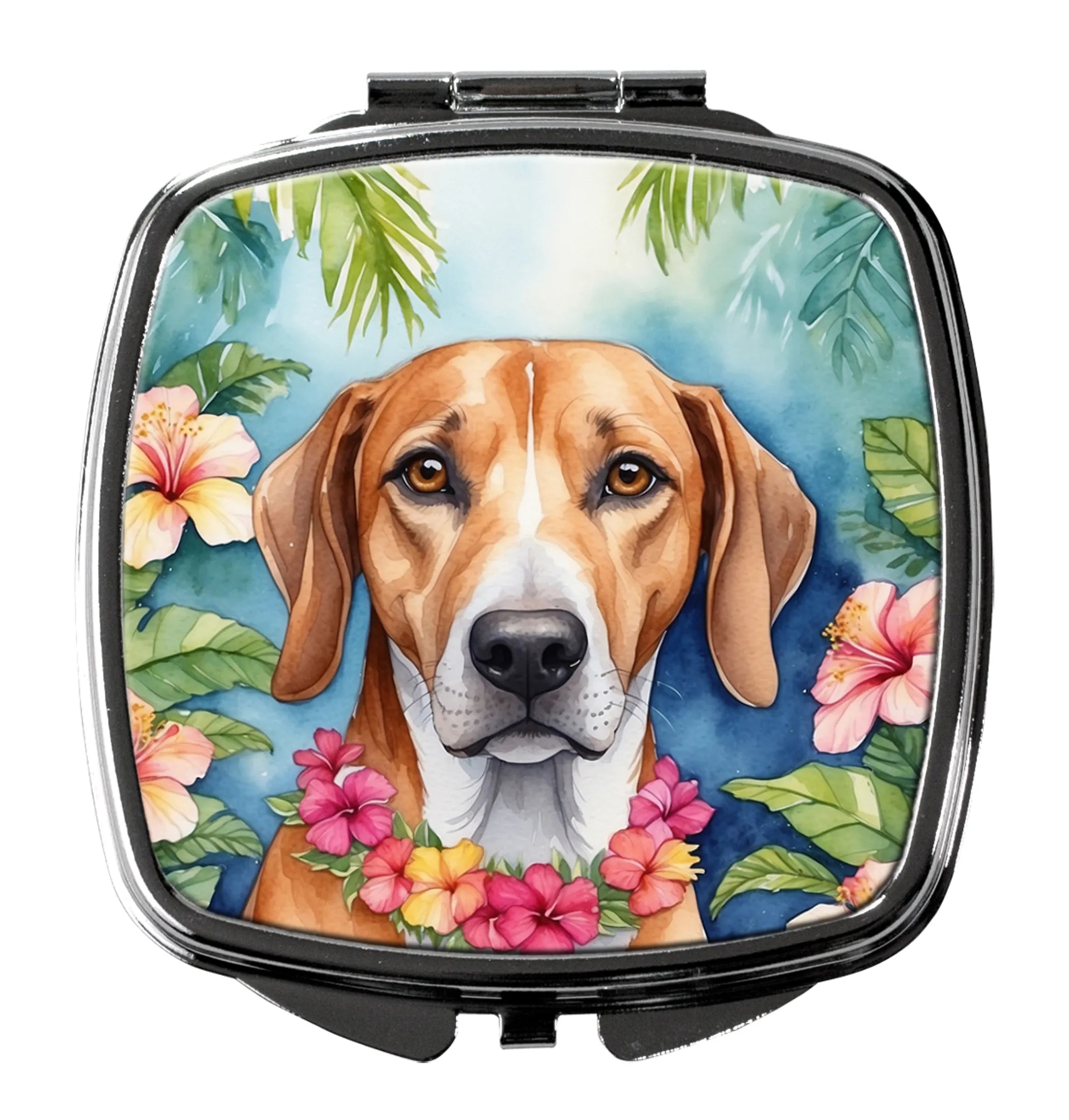 Luau Party Compact Mirror - Pack Of: 1 | Collection name: Luau party