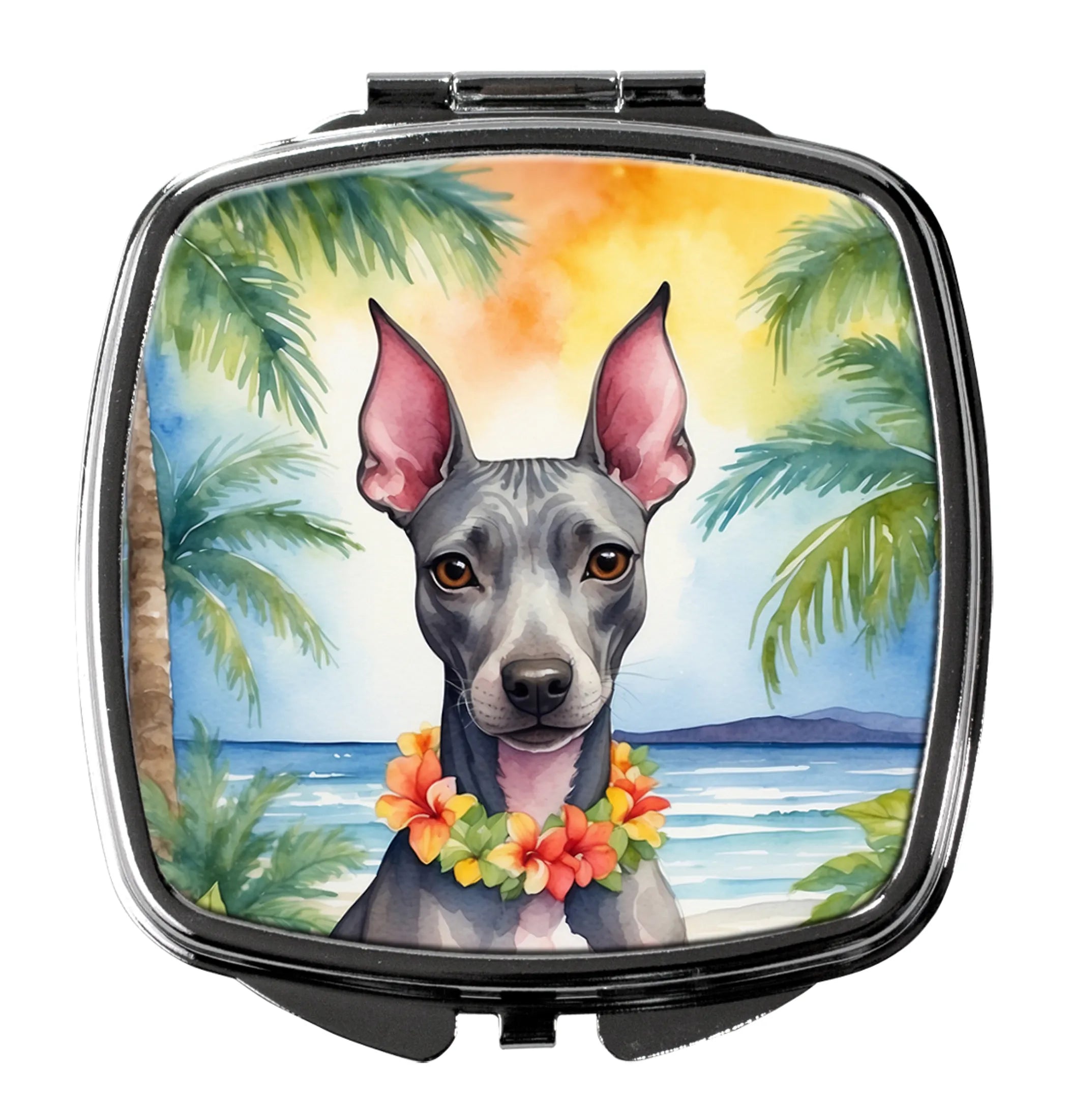Luau Party Compact Mirror - Pack Of: 1 | Collection name: Luau party
