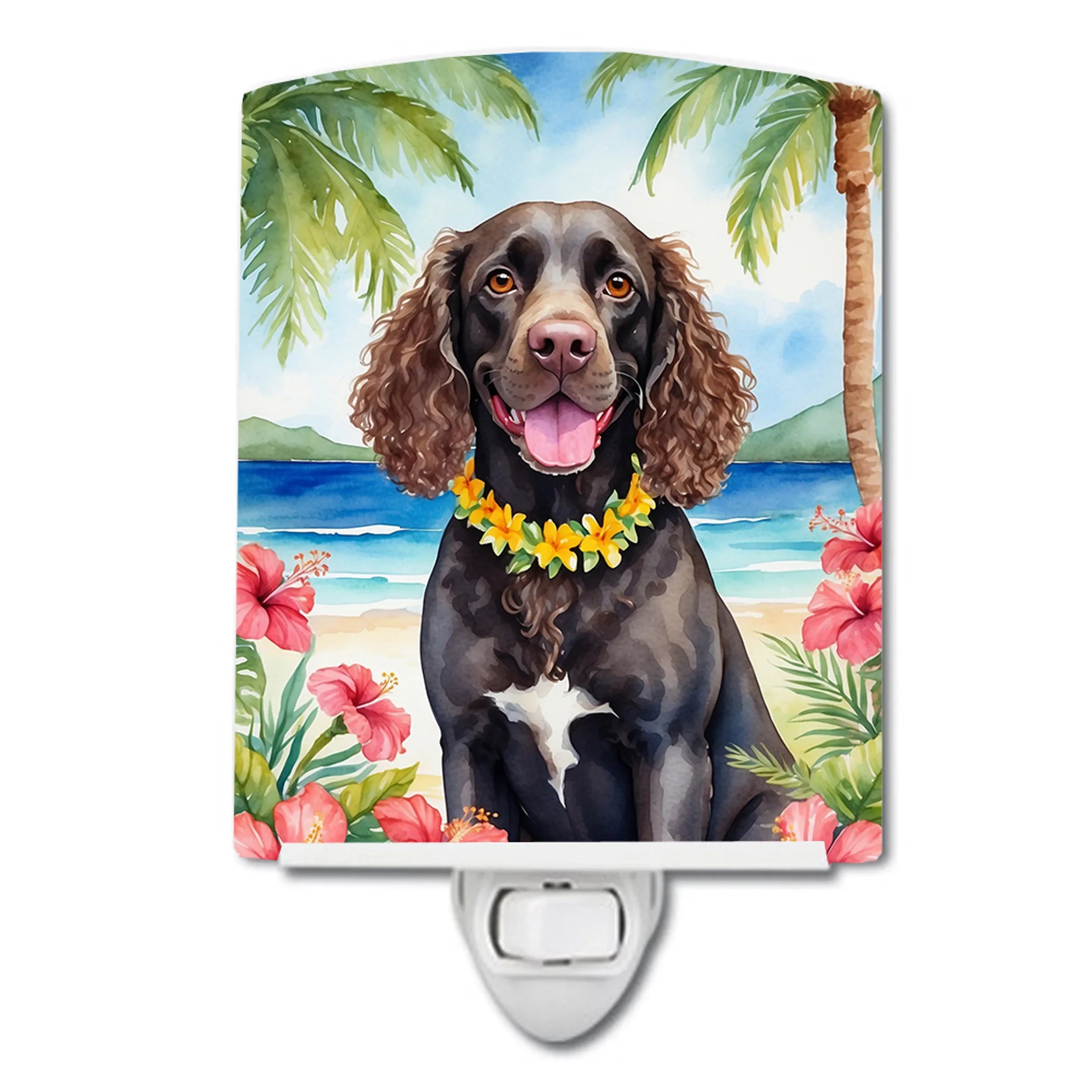 Luau Party Ceramic Night Light - Pack Of: 1 | Collection name: Luau party