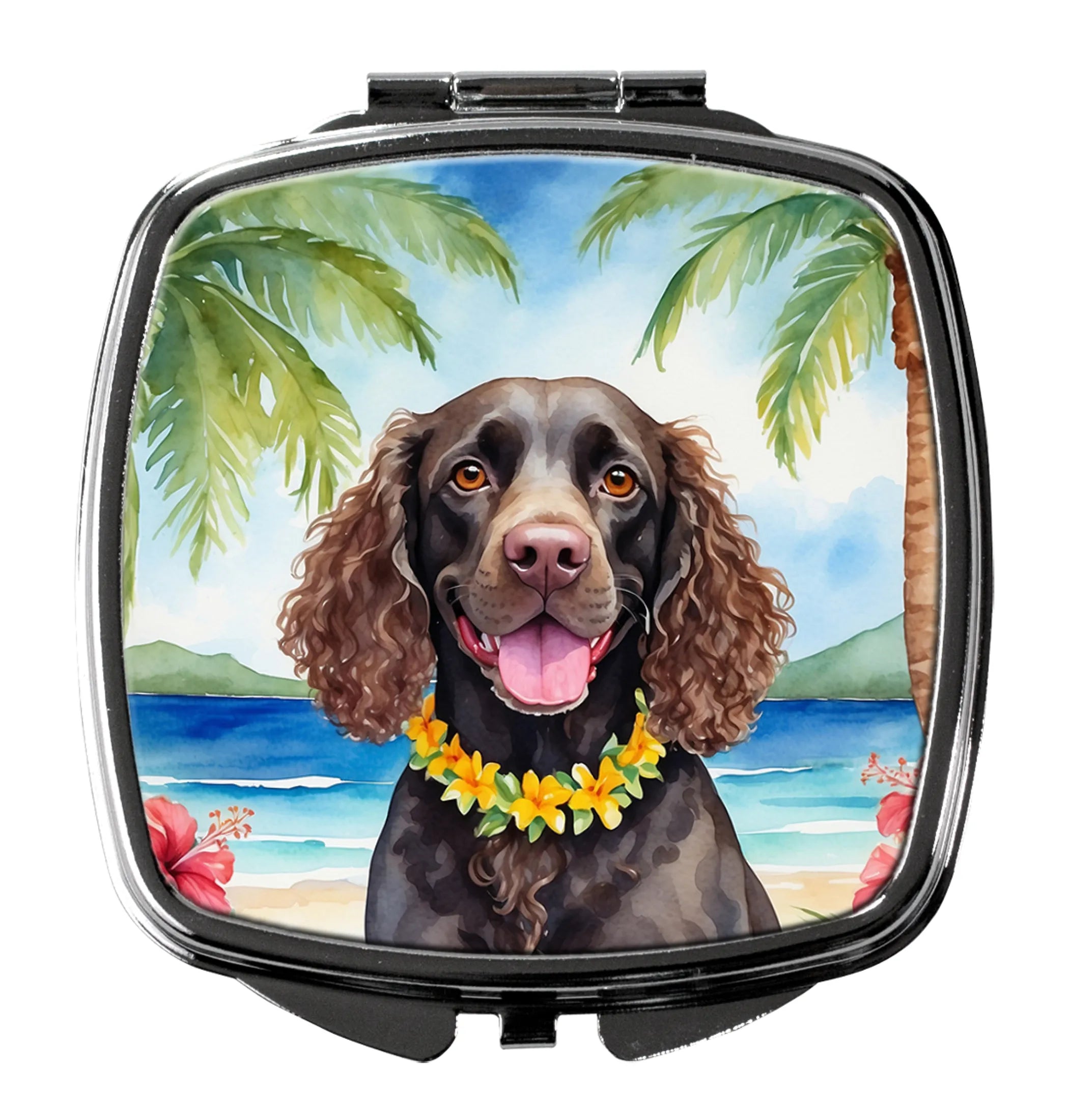 Luau Party Compact Mirror - Pack Of: 1 | Collection name: Luau party