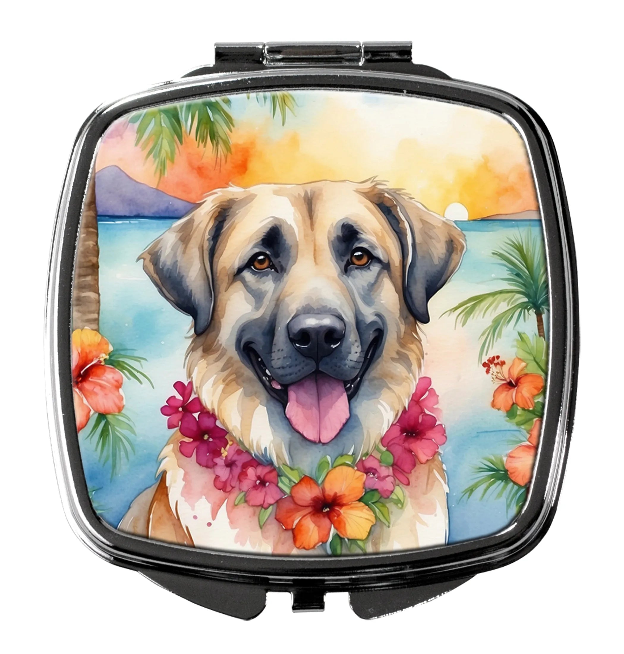 Luau Party Compact Mirror - Pack Of: 1 | Collection name: Luau party
