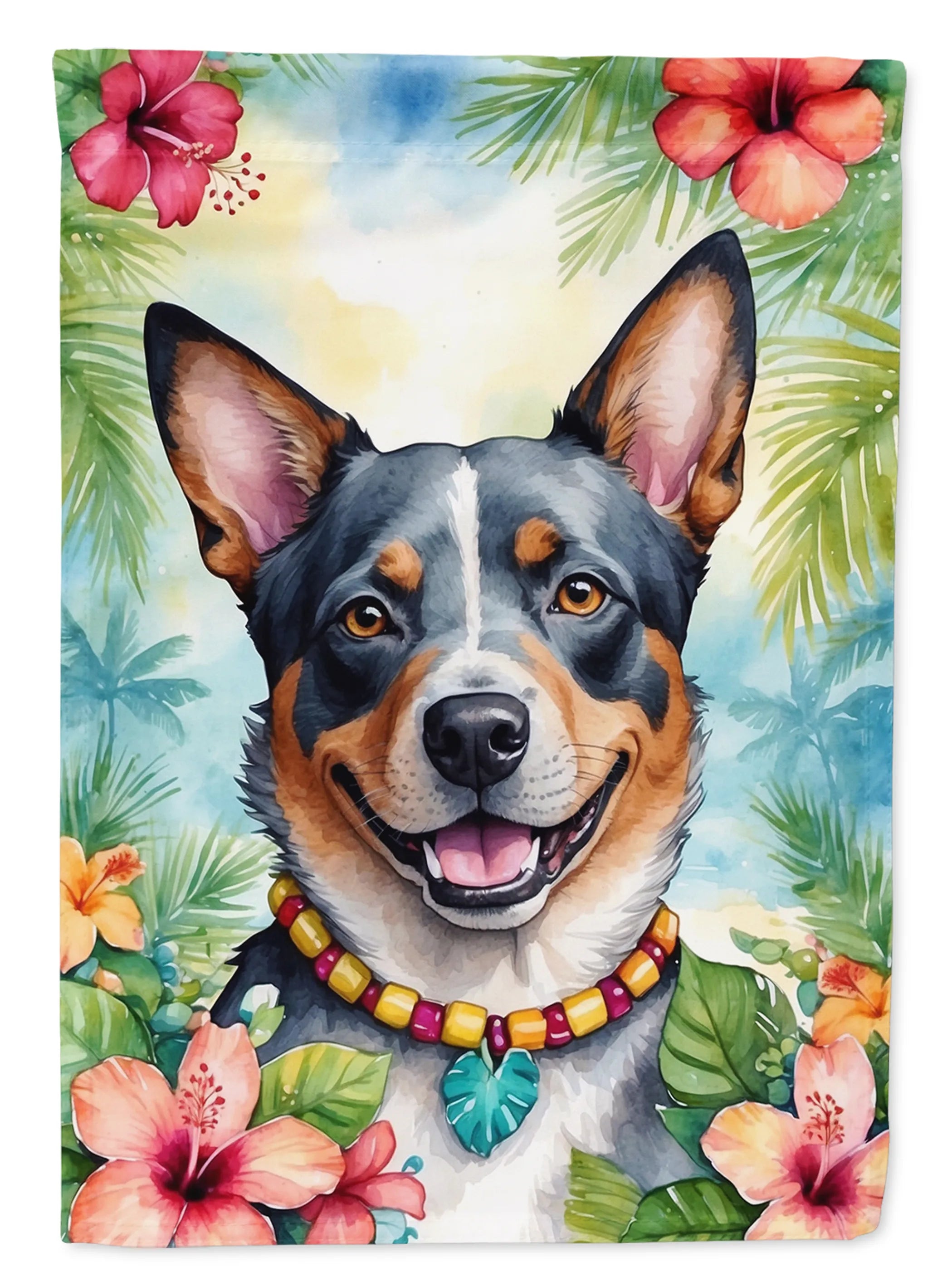 Luau Party Decorative Flag - Size: GARDEN SIZE | Pack Of: 1 | Collection name: Luau party