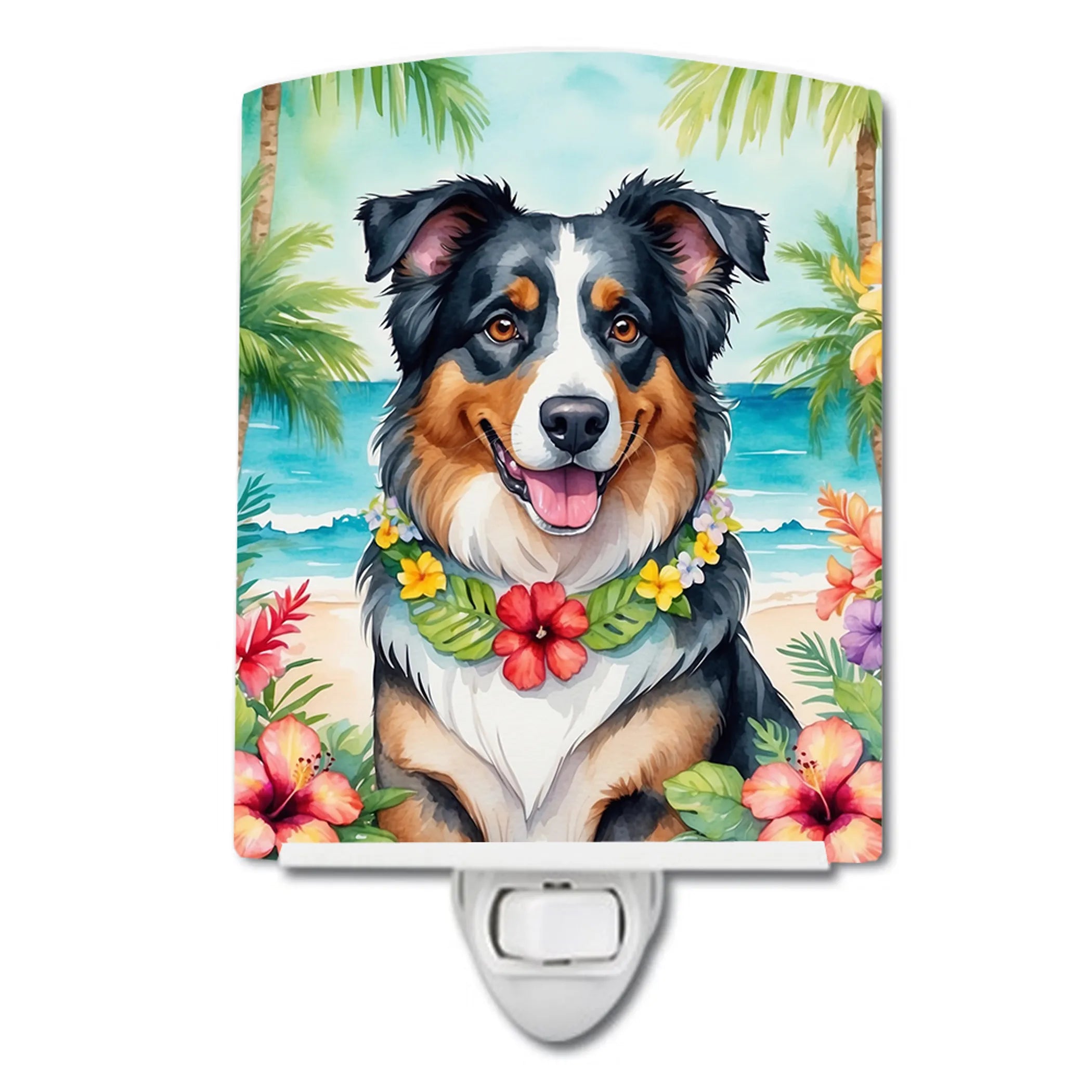 Luau Party Ceramic Night Light - Pack Of: 1 | Collection name: Luau party