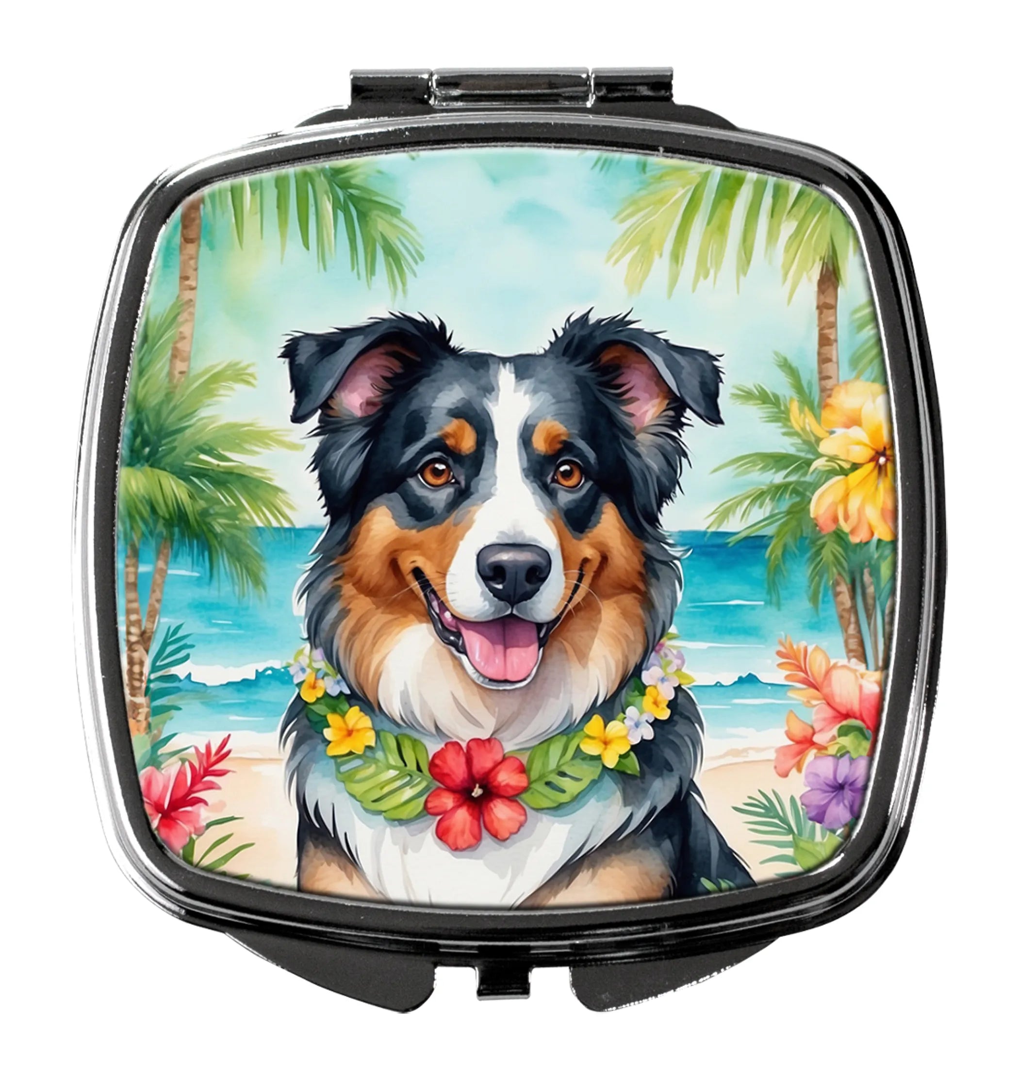 Luau Party Compact Mirror - Pack Of: 1 | Collection name: Luau party