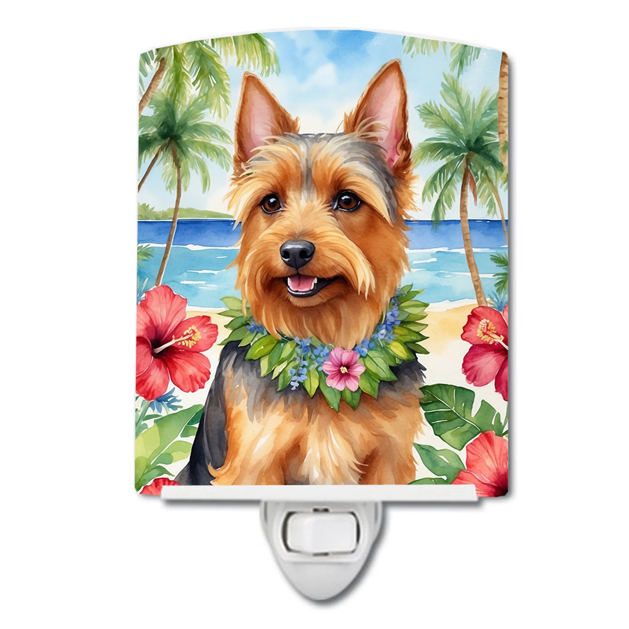 Luau Party Ceramic Night Light - Pack Of: 1 | Collection name: Luau party