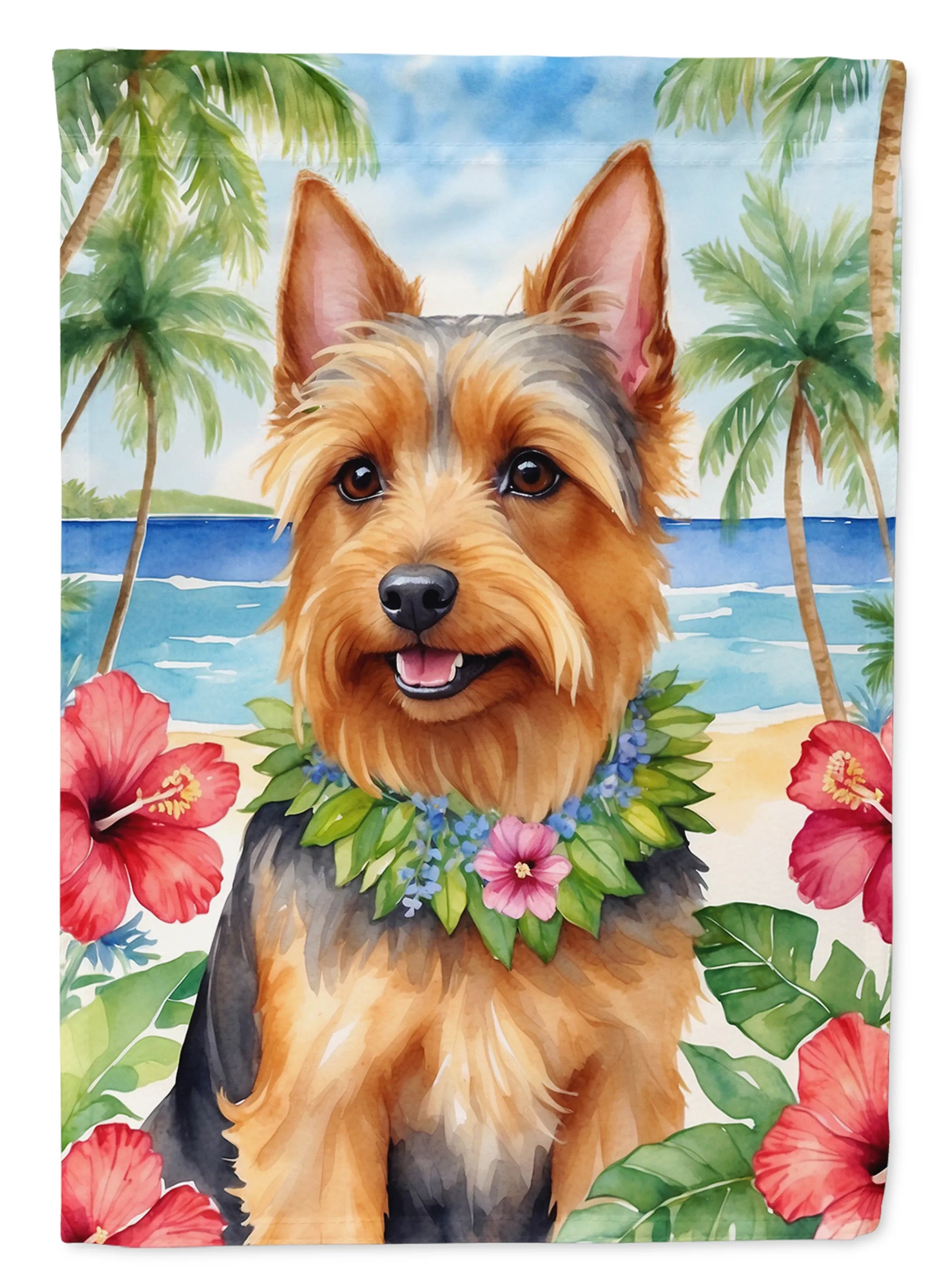 Luau Party Decorative Flag - Size: GARDEN SIZE | Pack Of: 1 | Collection name: Luau party