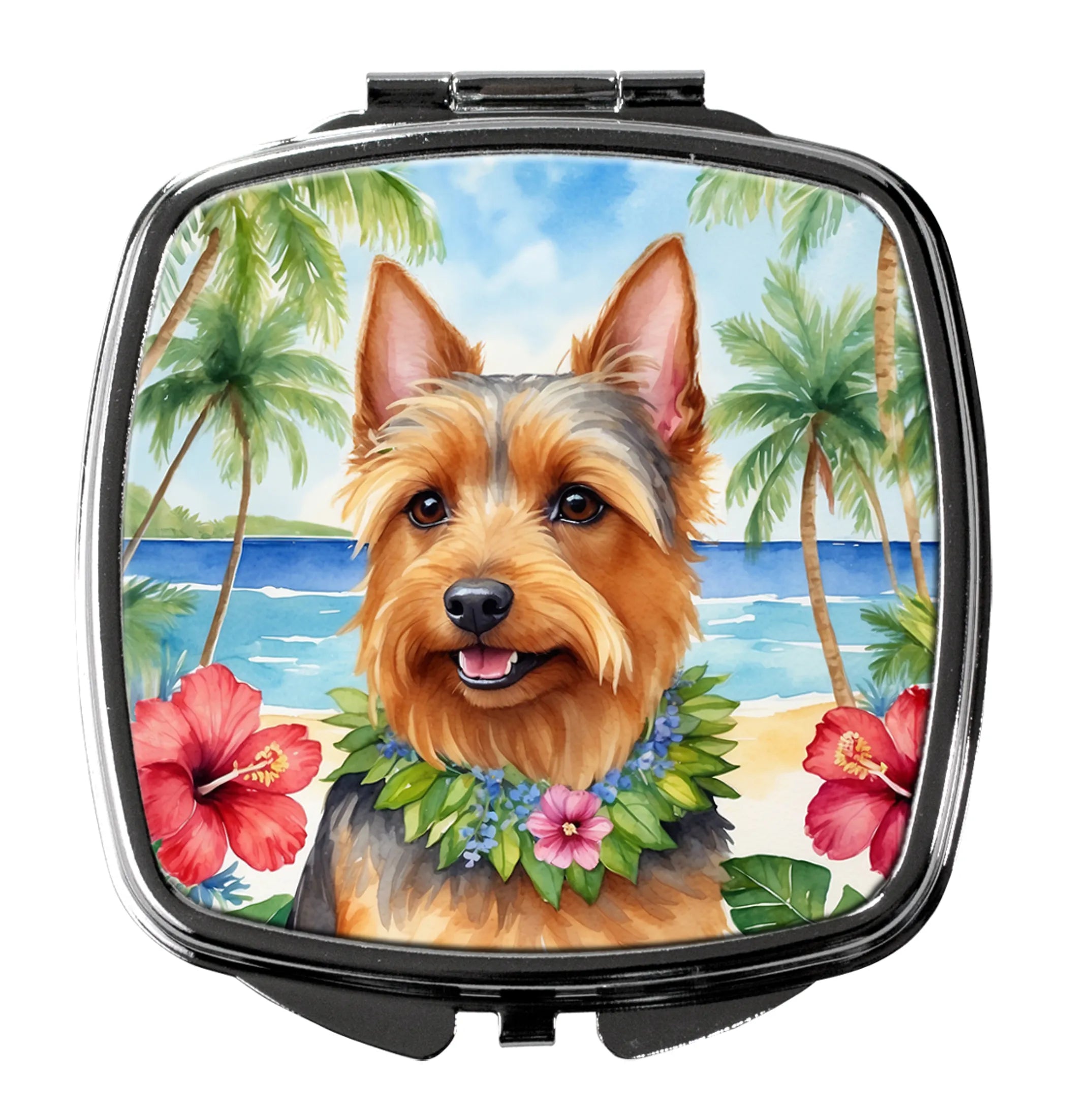 Luau Party Compact Mirror - Pack Of: 1 | Collection name: Luau party