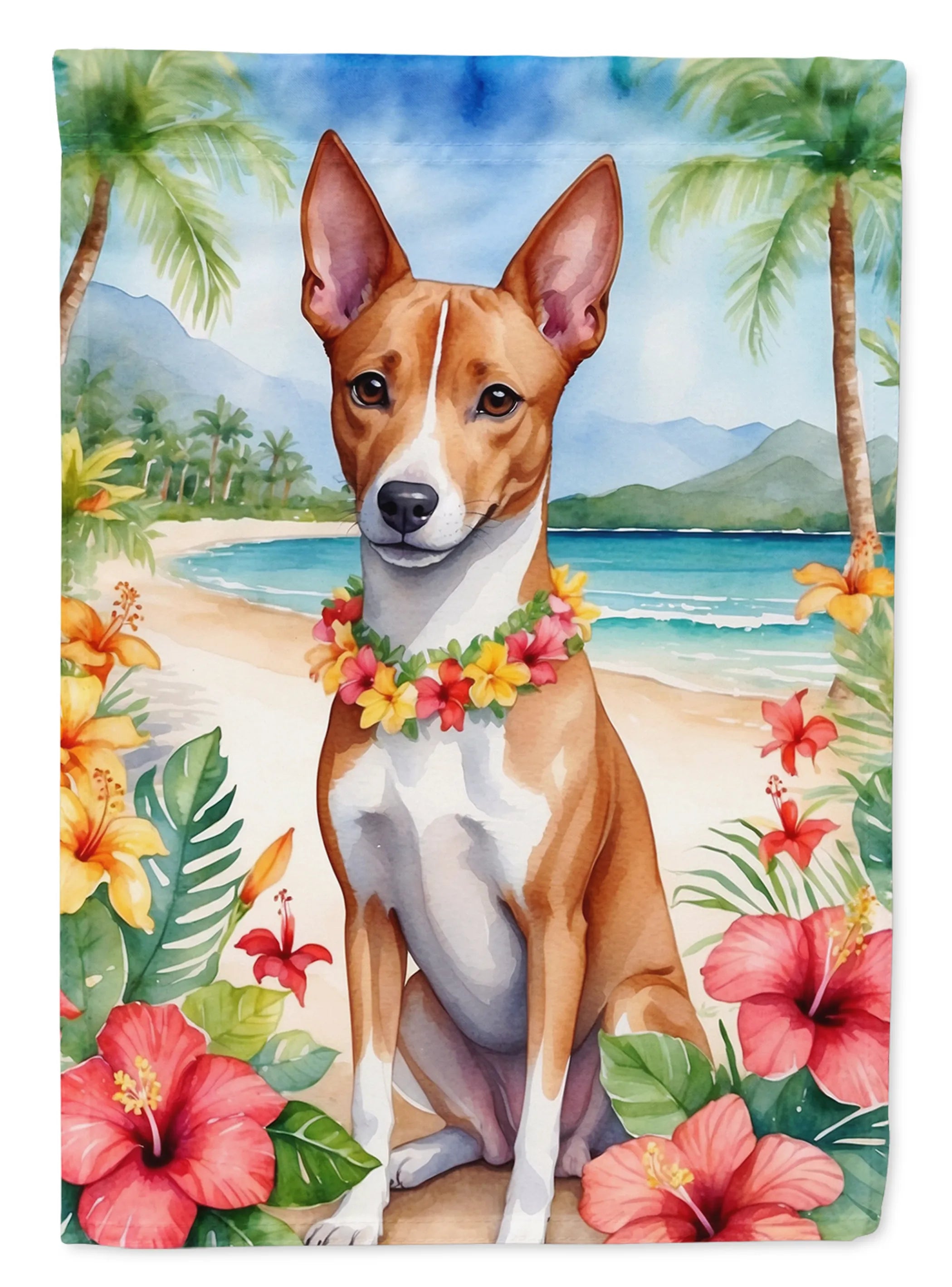 Luau Party Decorative Flag - Size: GARDEN SIZE | Pack Of: 1 | Collection name: Luau party