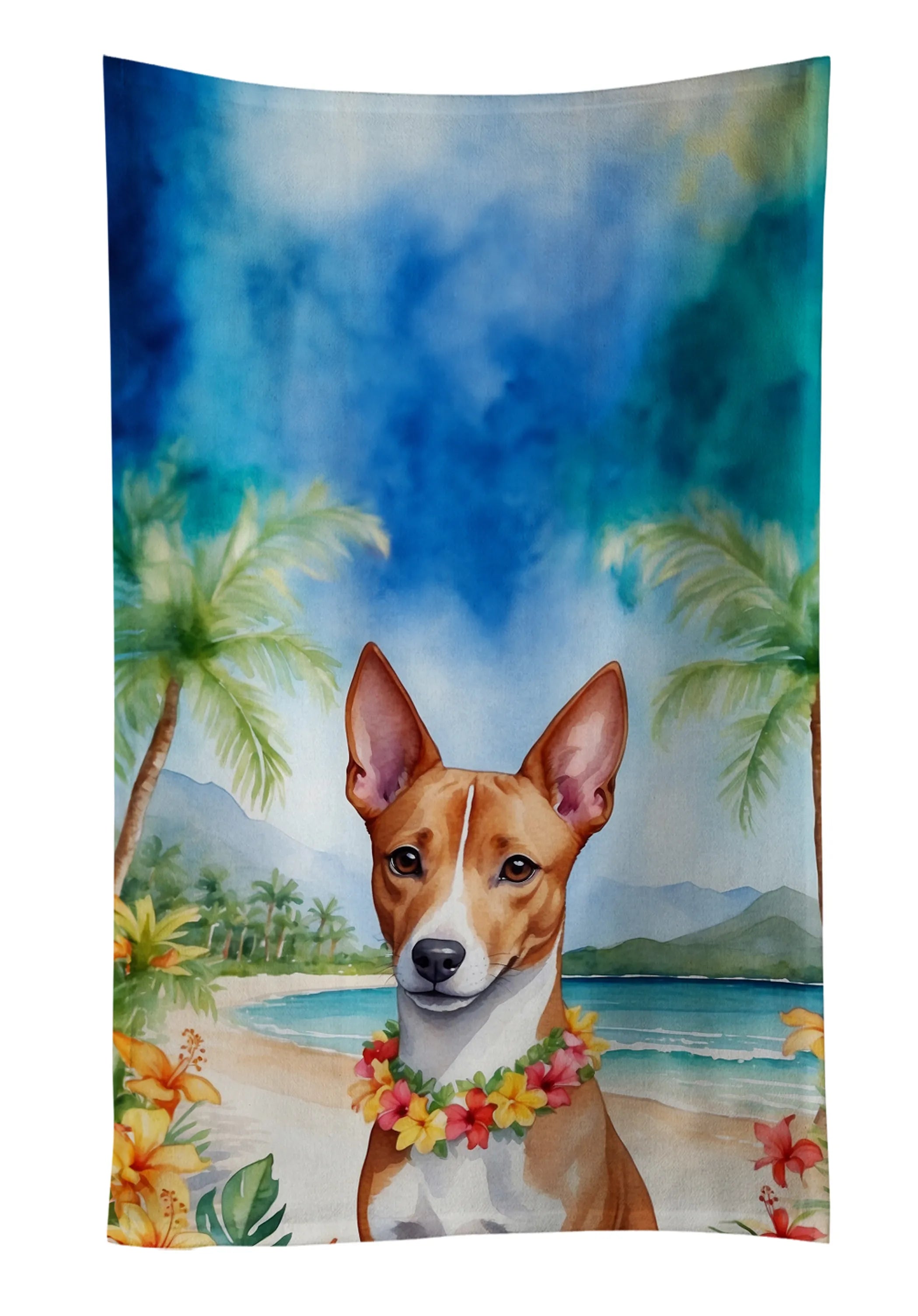 Luau Party Kitchen Towel - Size: 25HX15W | Pack Of: 1 | Collection name: Luau party