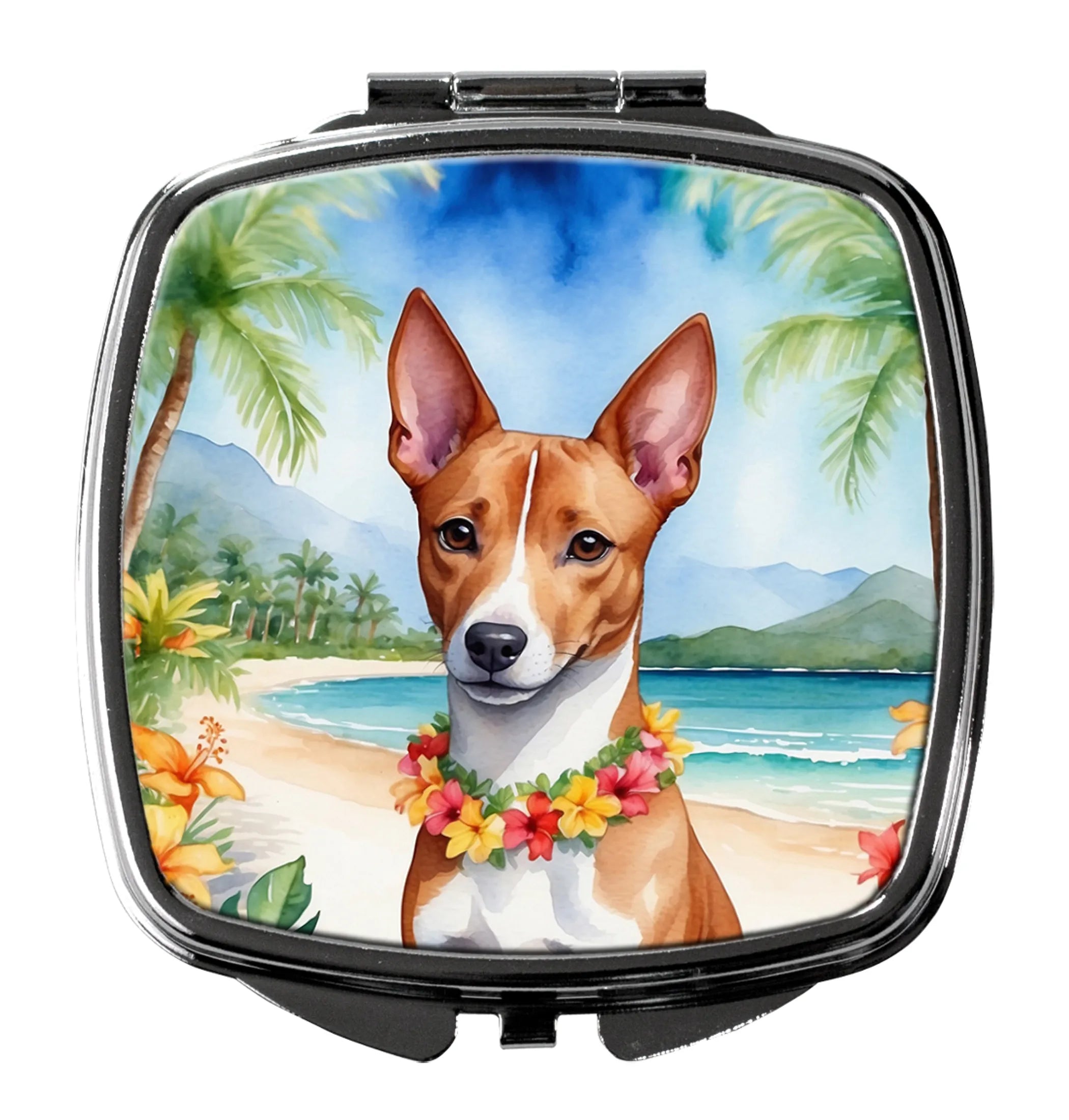 Luau Party Compact Mirror - Pack Of: 1 | Collection name: Luau party