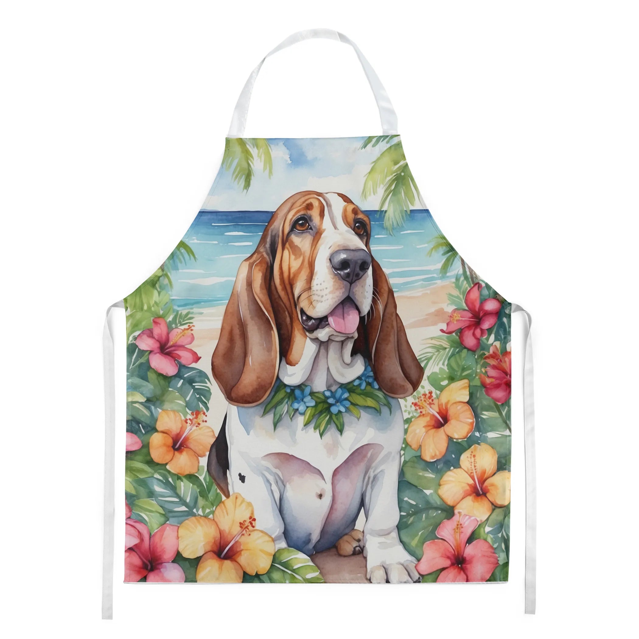 Luau Party Apron - Size: LARGE | Pack Of: 1 | Collection name: Luau party