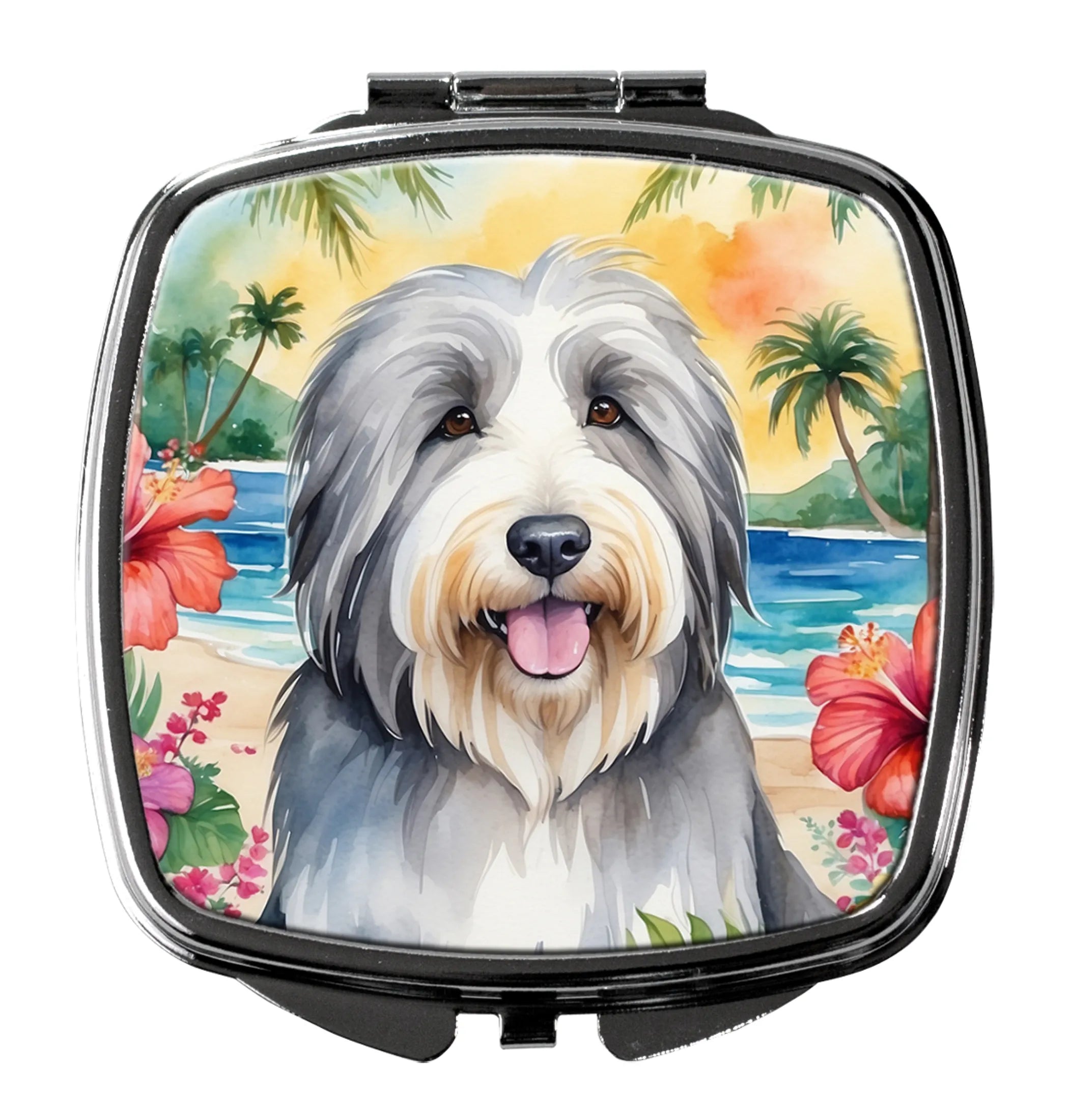 Luau Party Compact Mirror - Pack Of: 1 | Collection name: Luau party