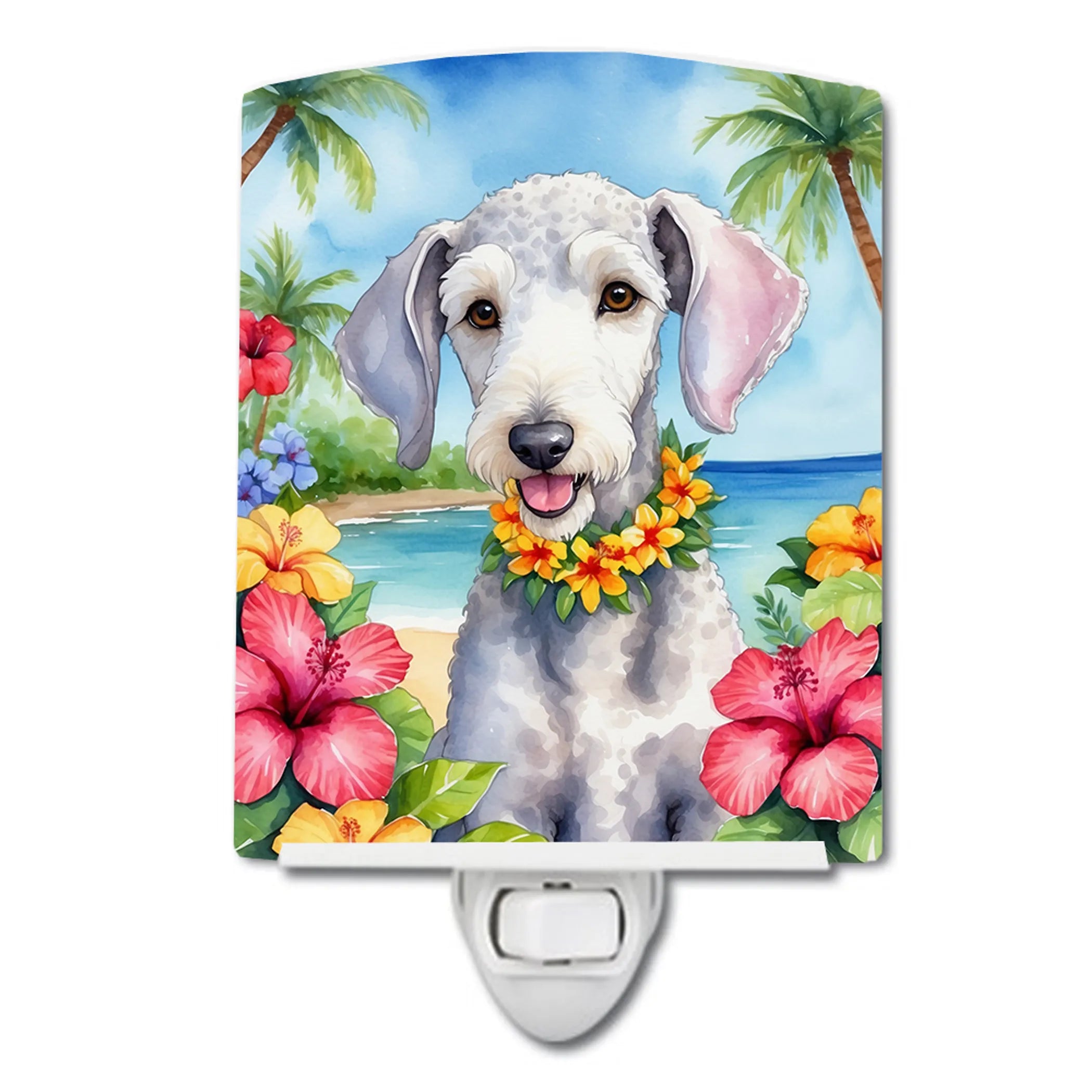Luau Party Ceramic Night Light - Pack Of: 1 | Collection name: Luau party