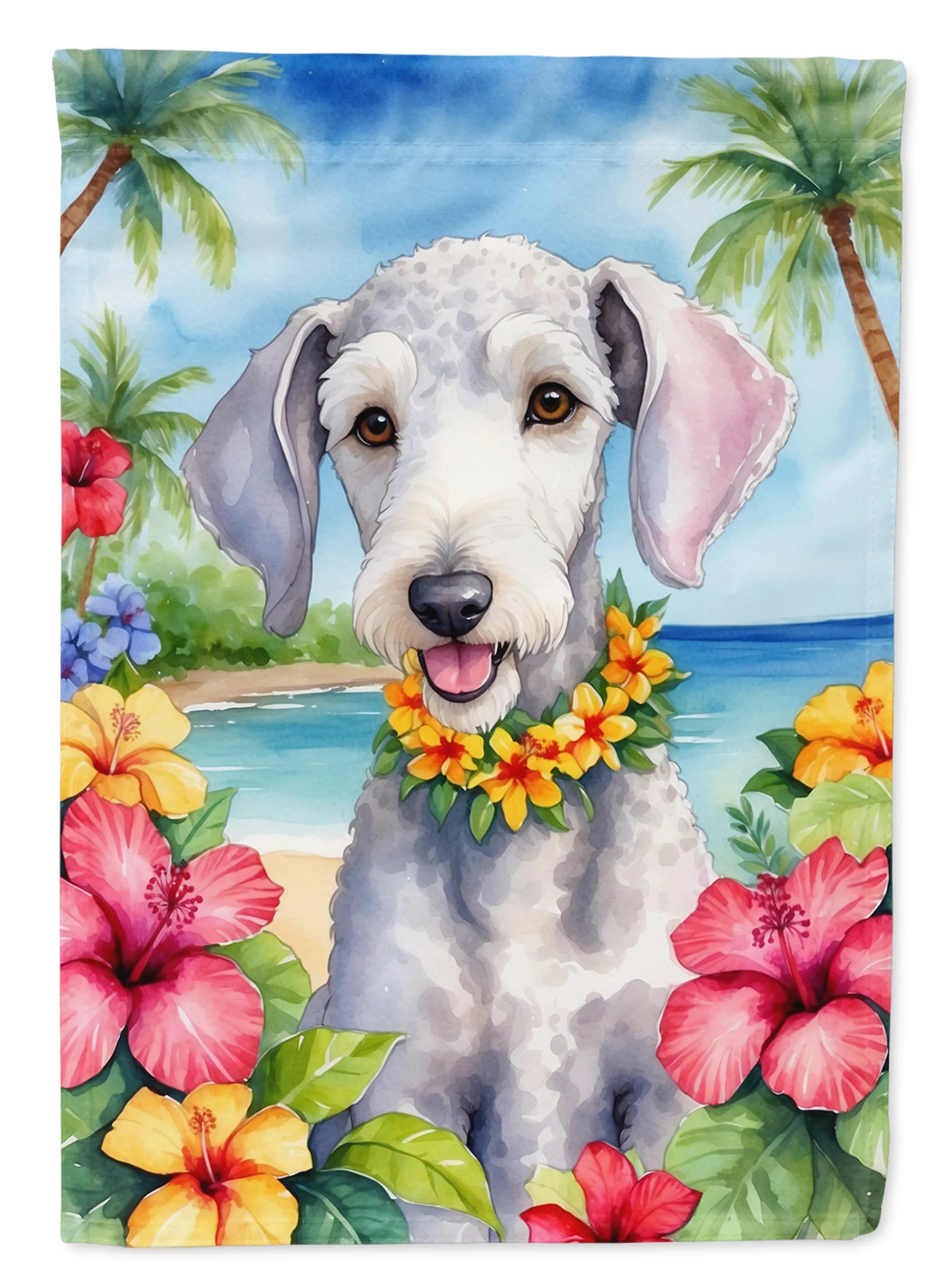 Luau Party Decorative Flag - Size: GARDEN SIZE | Pack Of: 1 | Collection name: Luau party