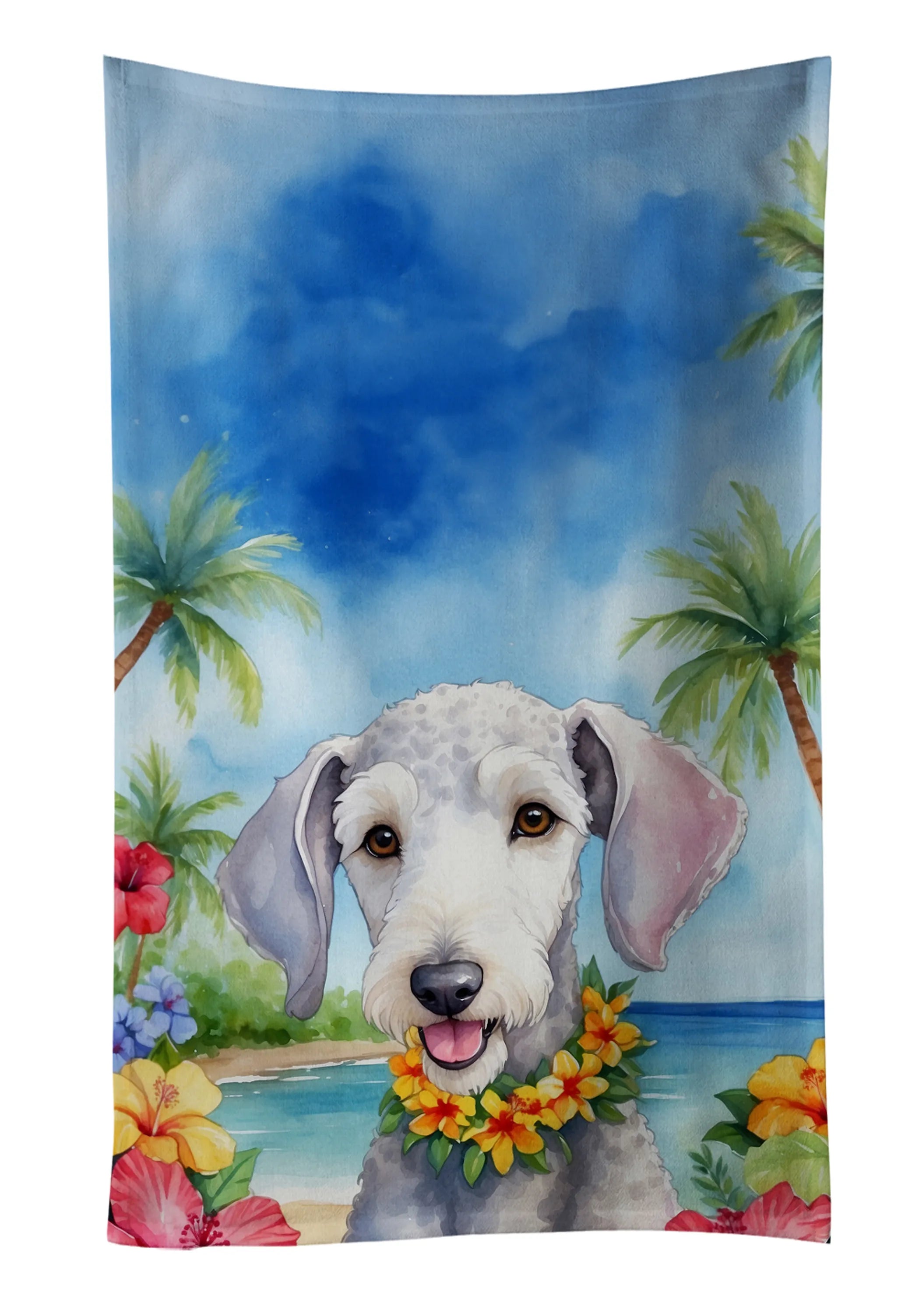Luau Party Kitchen Towel - Size: 25HX15W | Pack Of: 1 | Collection name: Luau party