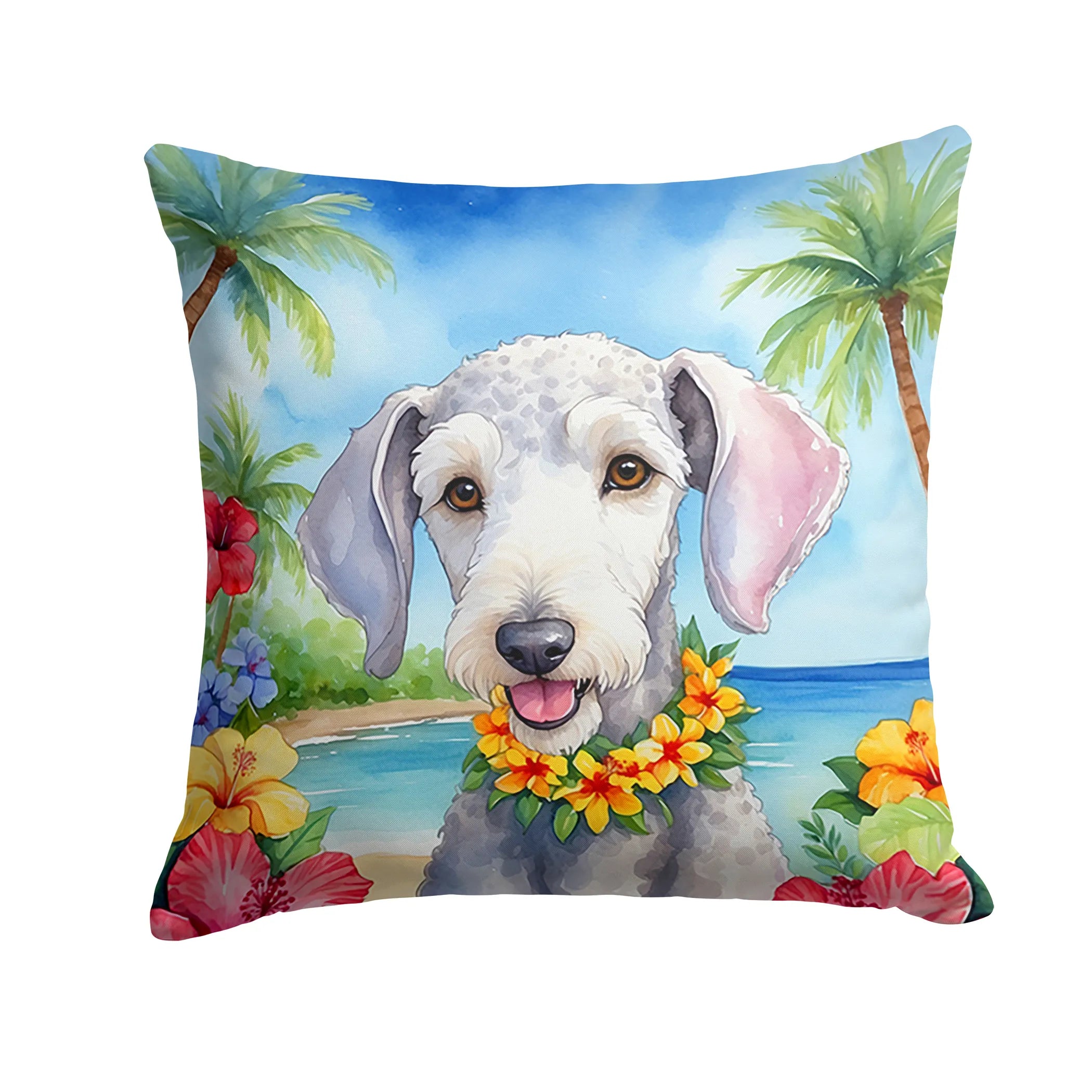 Luau Party Throw Pillow - Size: 14HX14W | Pack Of: 1 | Collection name: Luau party