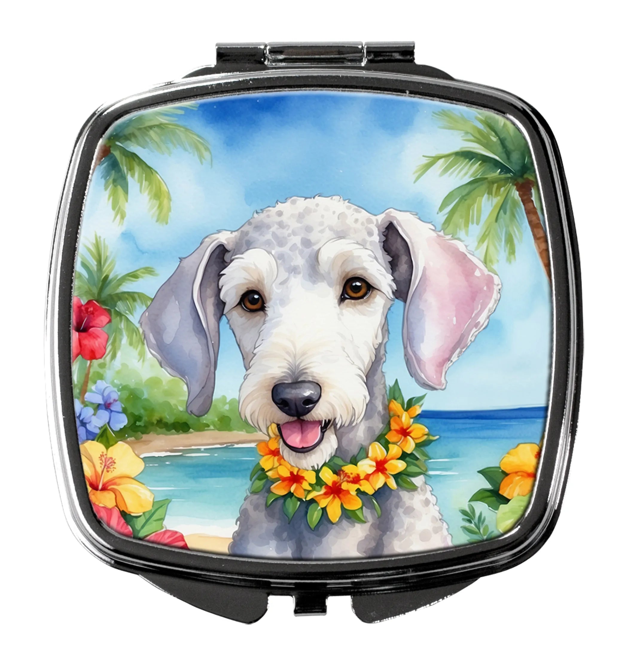 Luau Party Compact Mirror - Pack Of: 1 | Collection name: Luau party