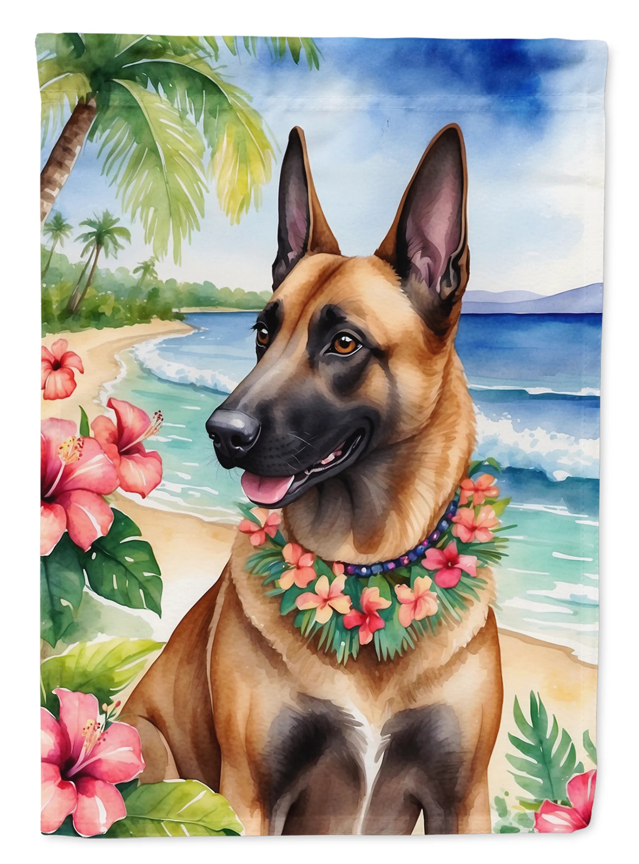 Luau Party Decorative Flag - Size: GARDEN SIZE | Pack Of: 1 | Collection name: Luau party