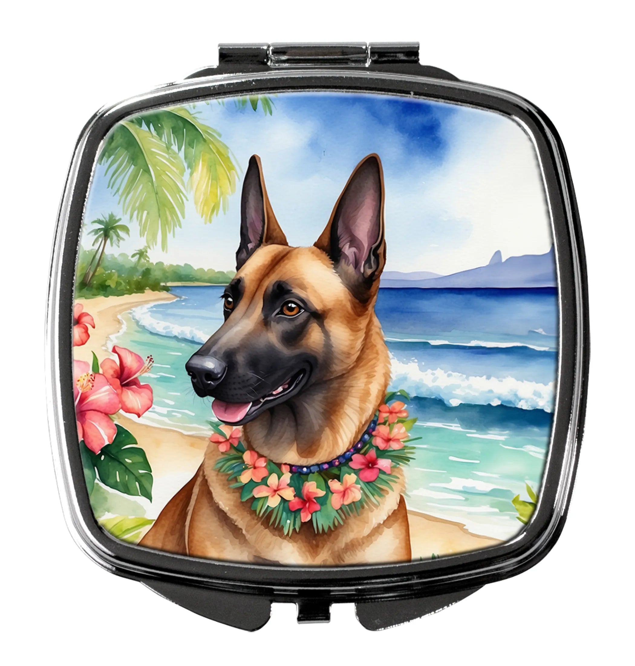 Luau Party Compact Mirror - Pack Of: 1 | Collection name: Luau party