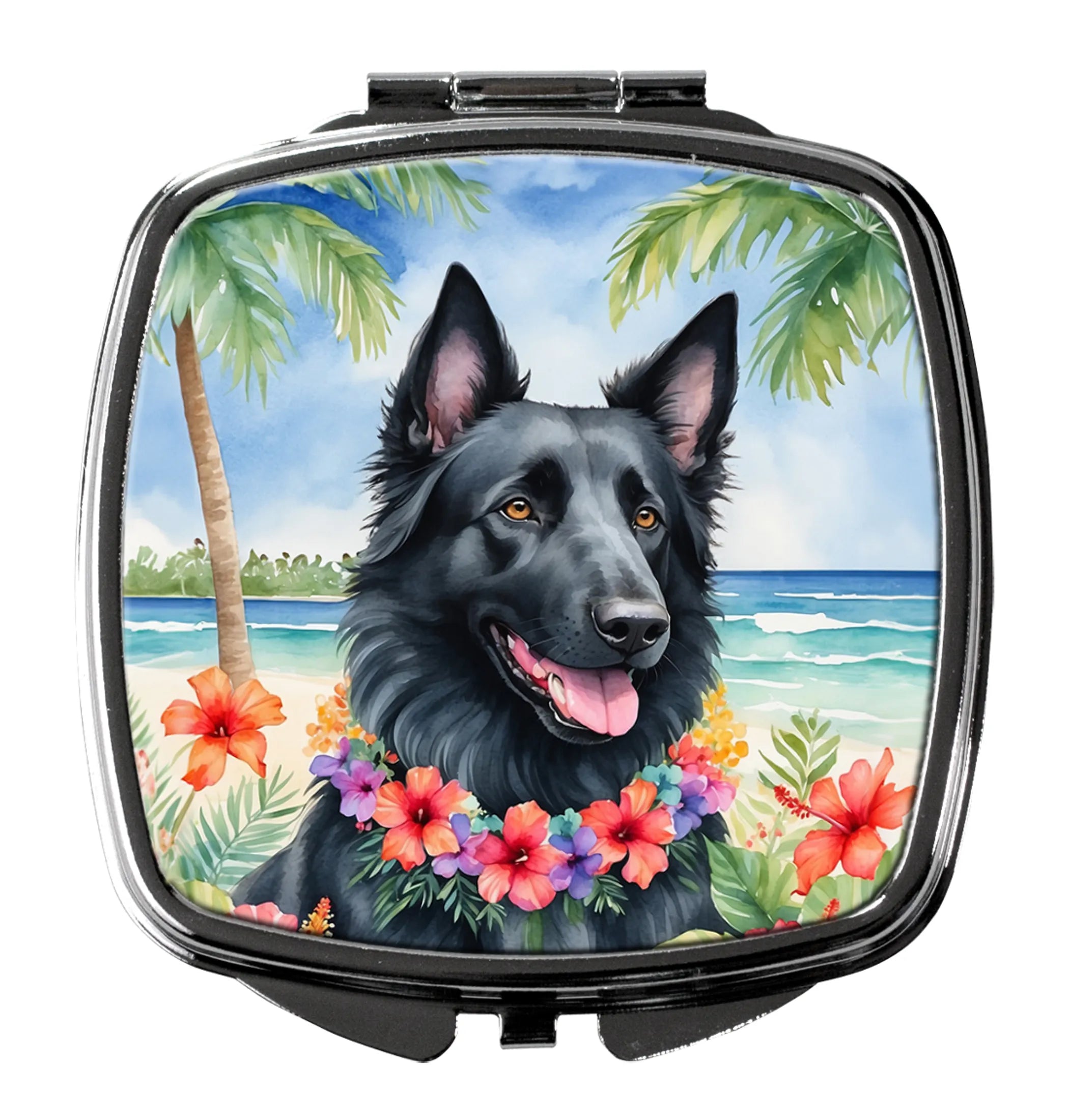 Luau Party Compact Mirror - Pack Of: 1 | Collection name: Luau party