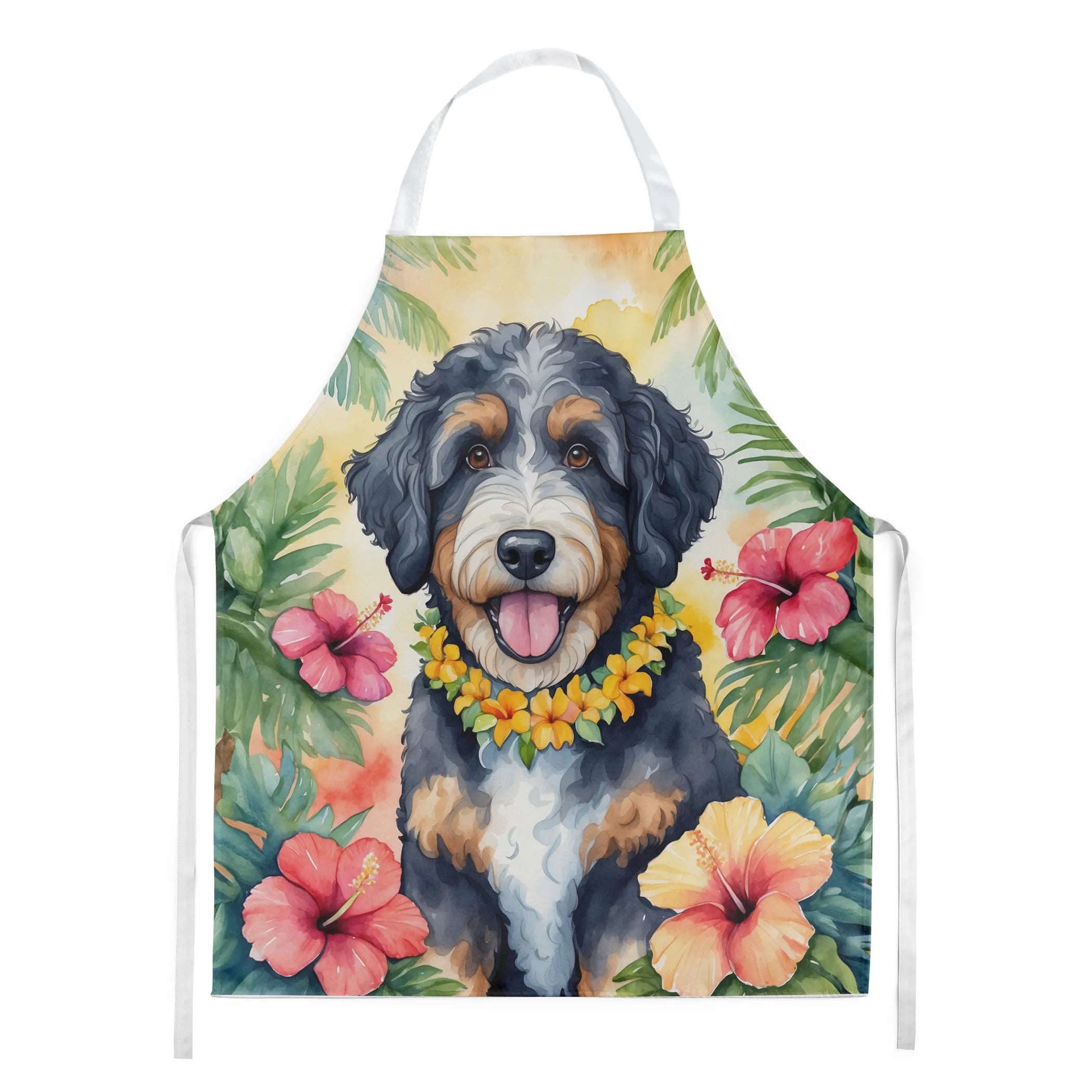 Luau Party Apron - Size: LARGE | Pack Of: 1 | Collection name: Luau party