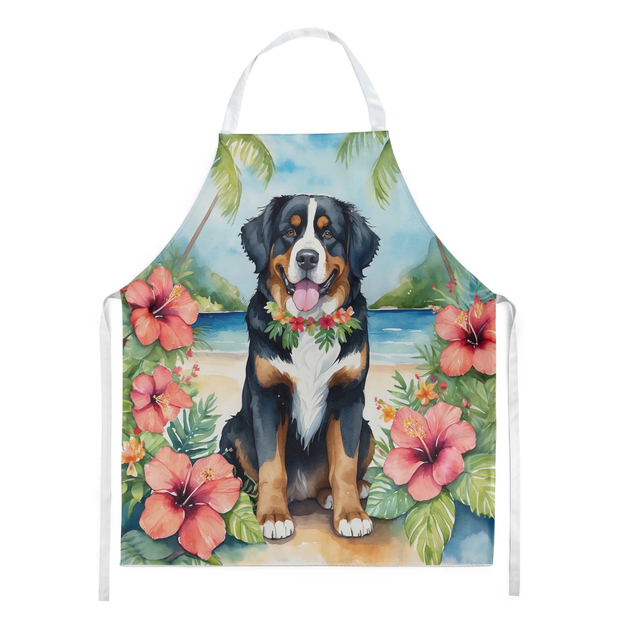 Luau Party Apron - Size: LARGE | Pack Of: 1 | Collection name: Luau party