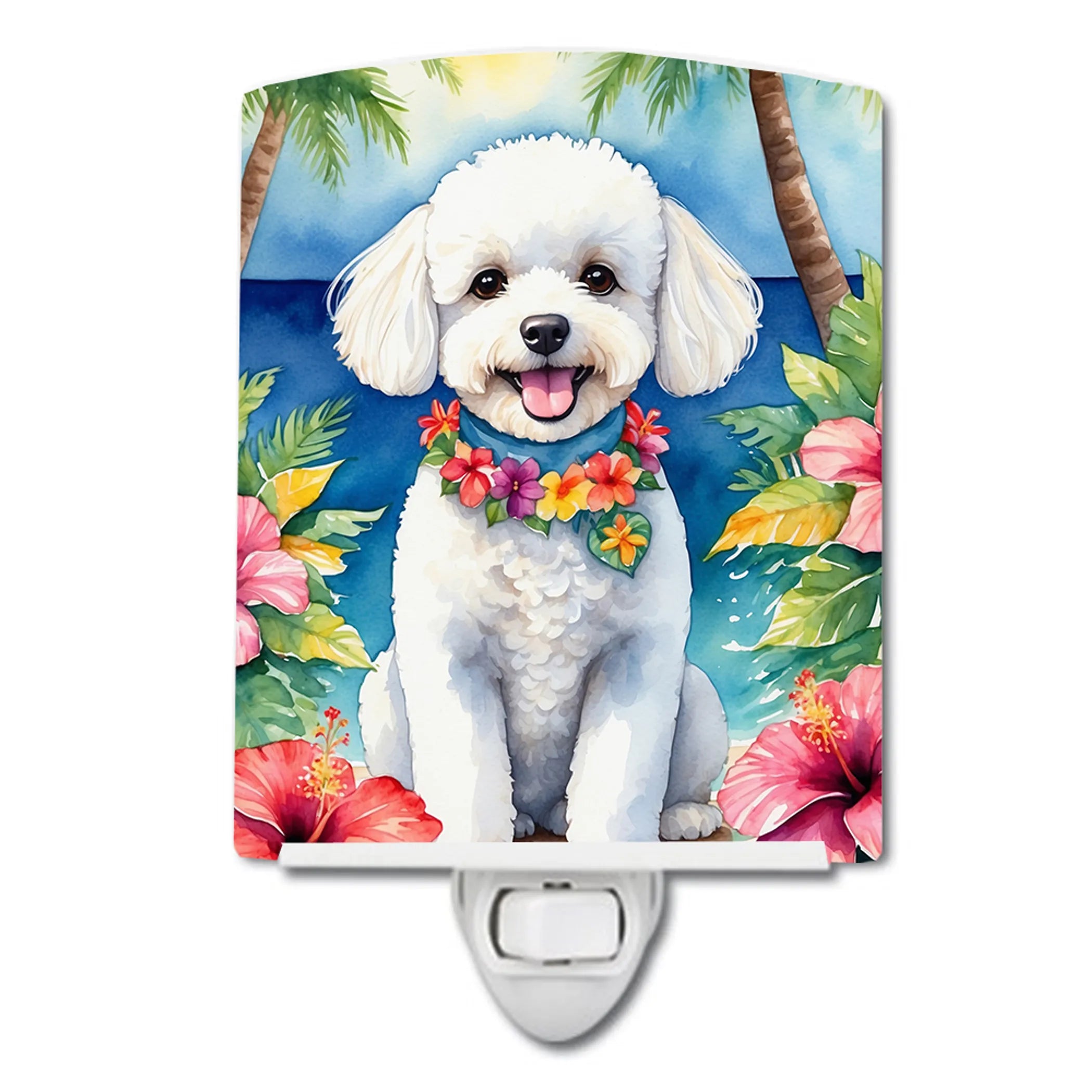Luau Party Ceramic Night Light - Pack Of: 1 | Collection name: Luau party