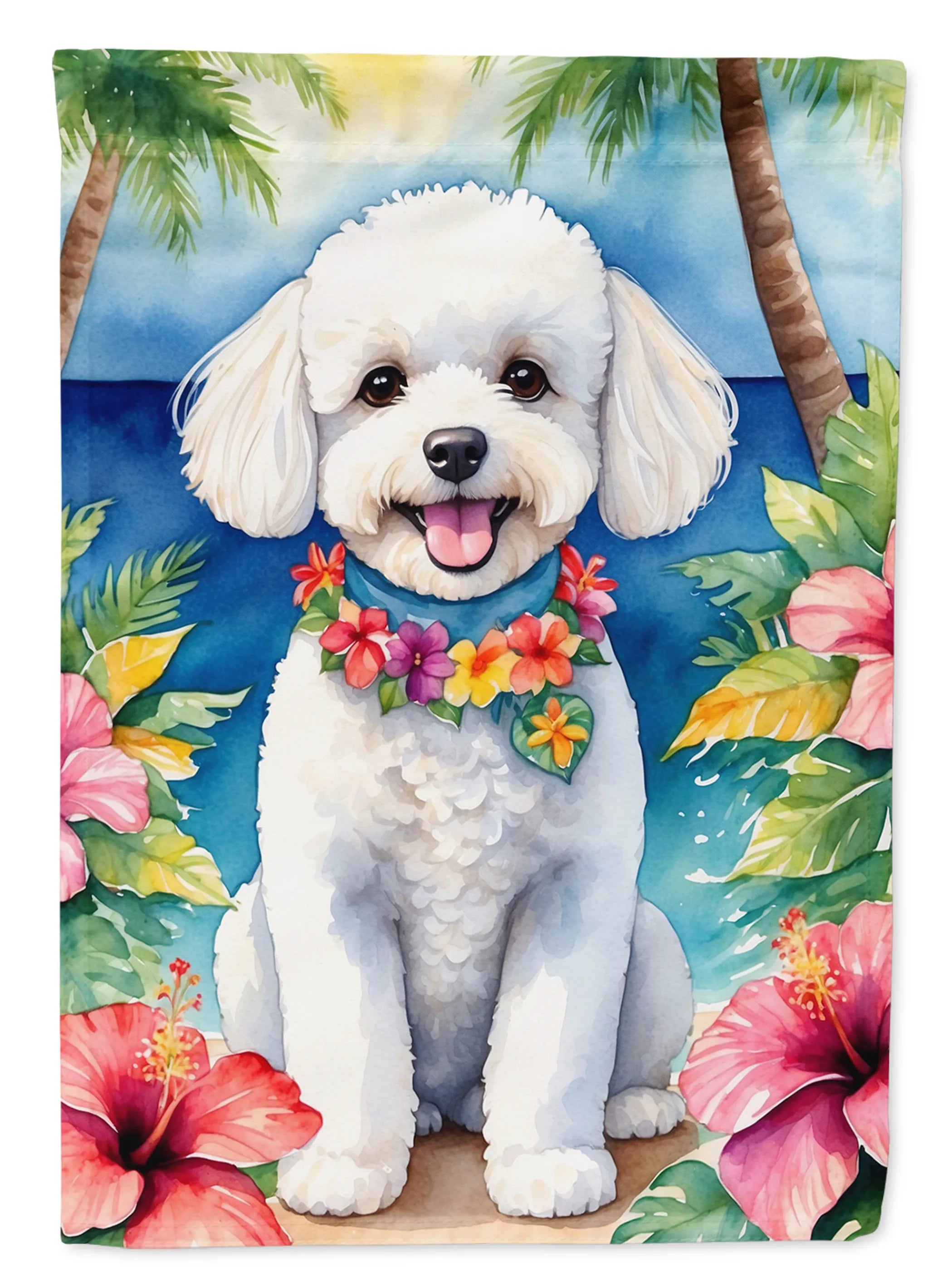 Luau Party Decorative Flag - Size: GARDEN SIZE | Pack Of: 1 | Collection name: Luau party