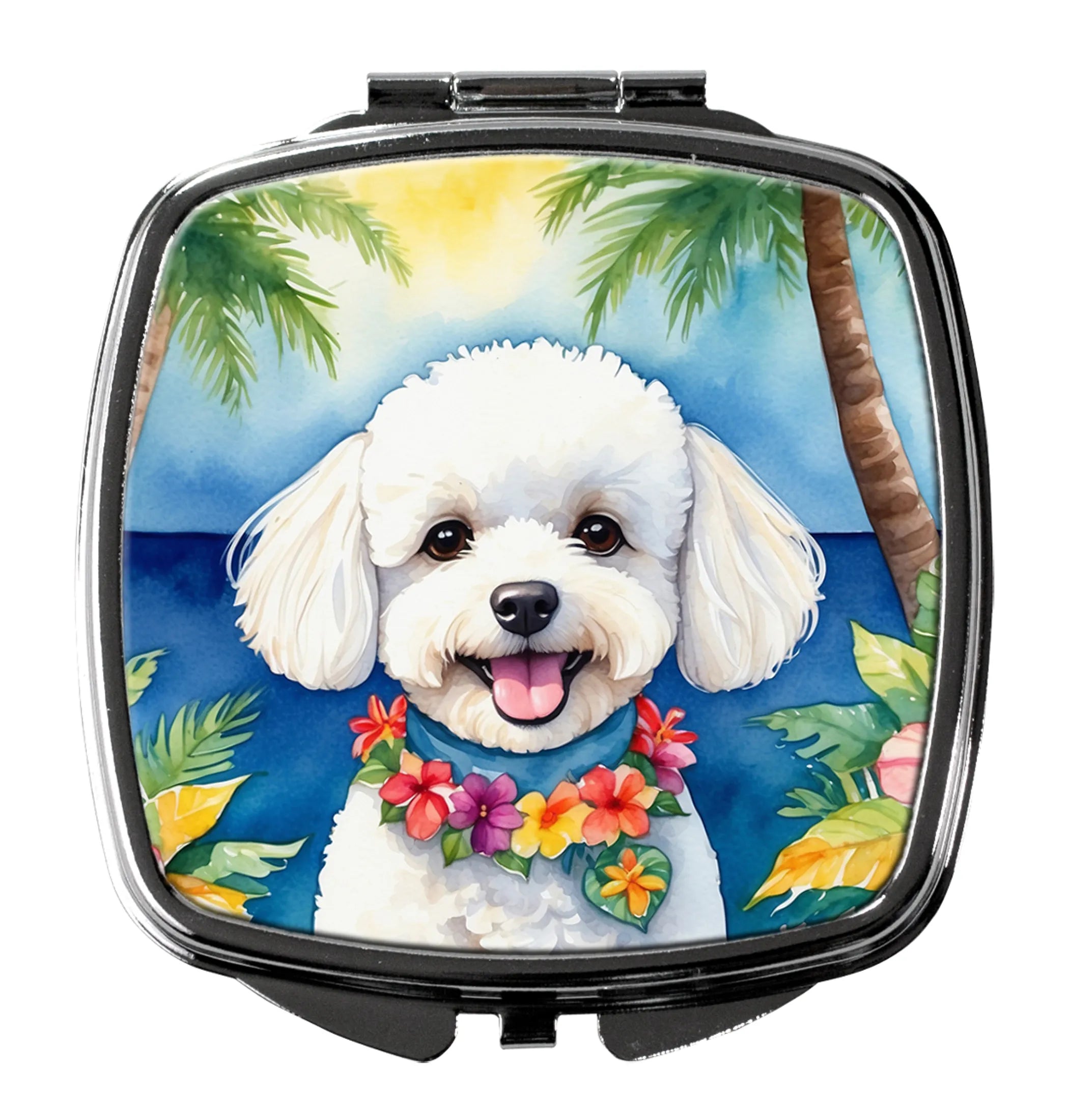Luau Party Compact Mirror - Pack Of: 1 | Collection name: Luau party