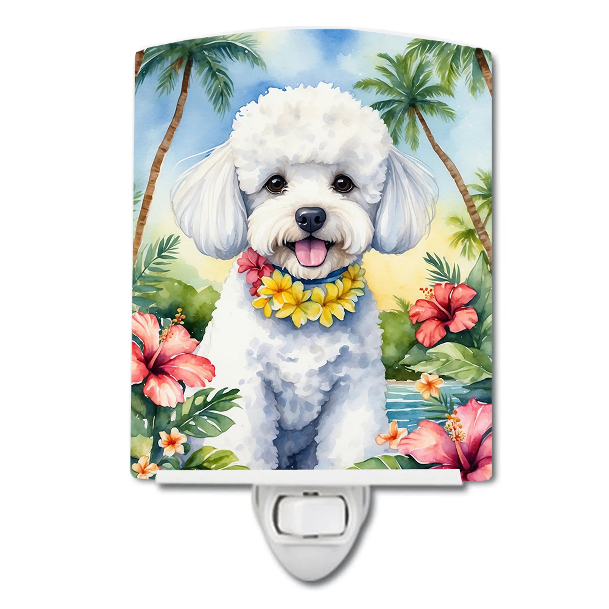 Luau Party Ceramic Night Light - Pack Of: 1 | Collection name: Luau party