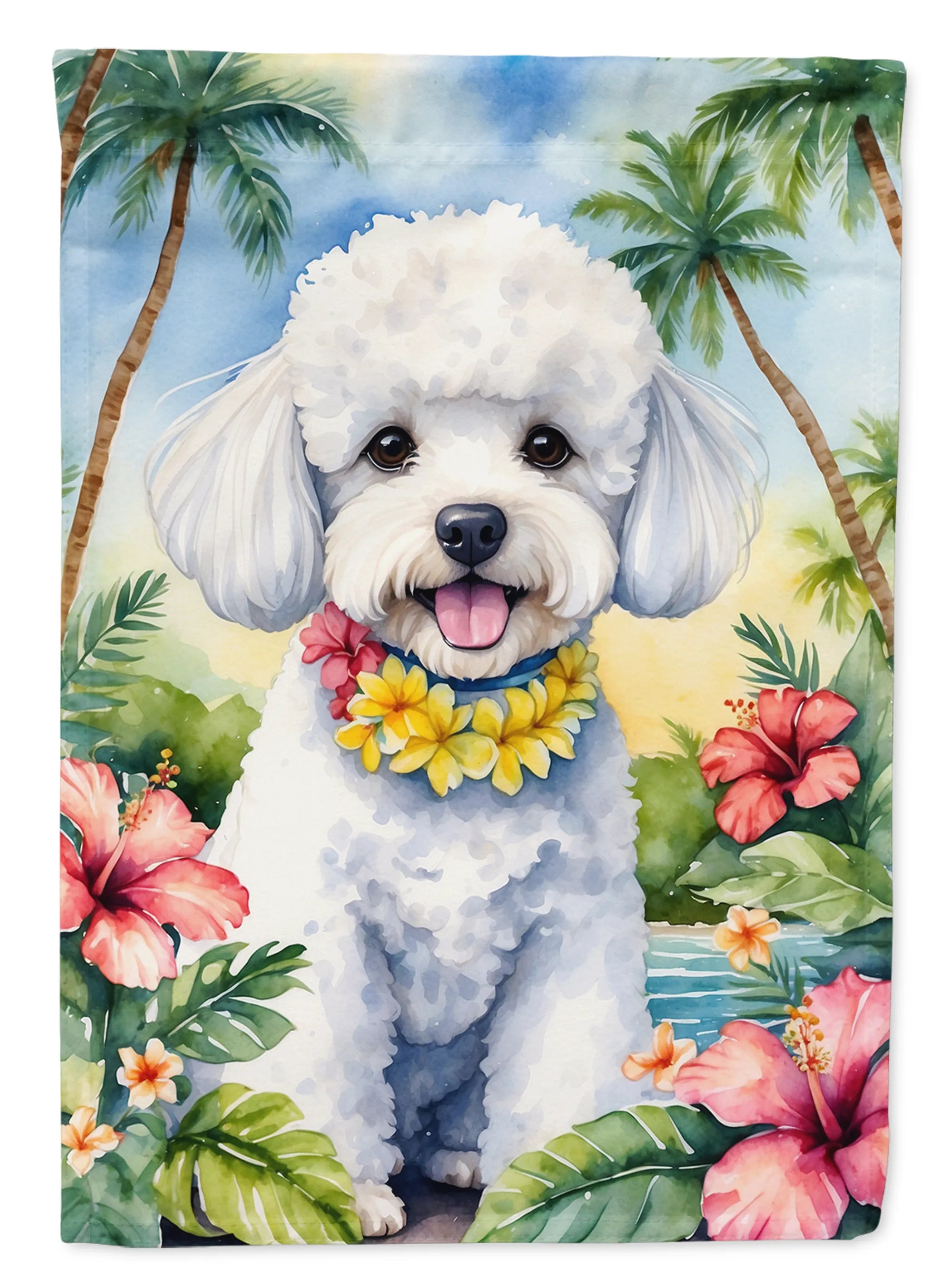 Luau Party Decorative Flag - Size: GARDEN SIZE | Pack Of: 1 | Collection name: Luau party
