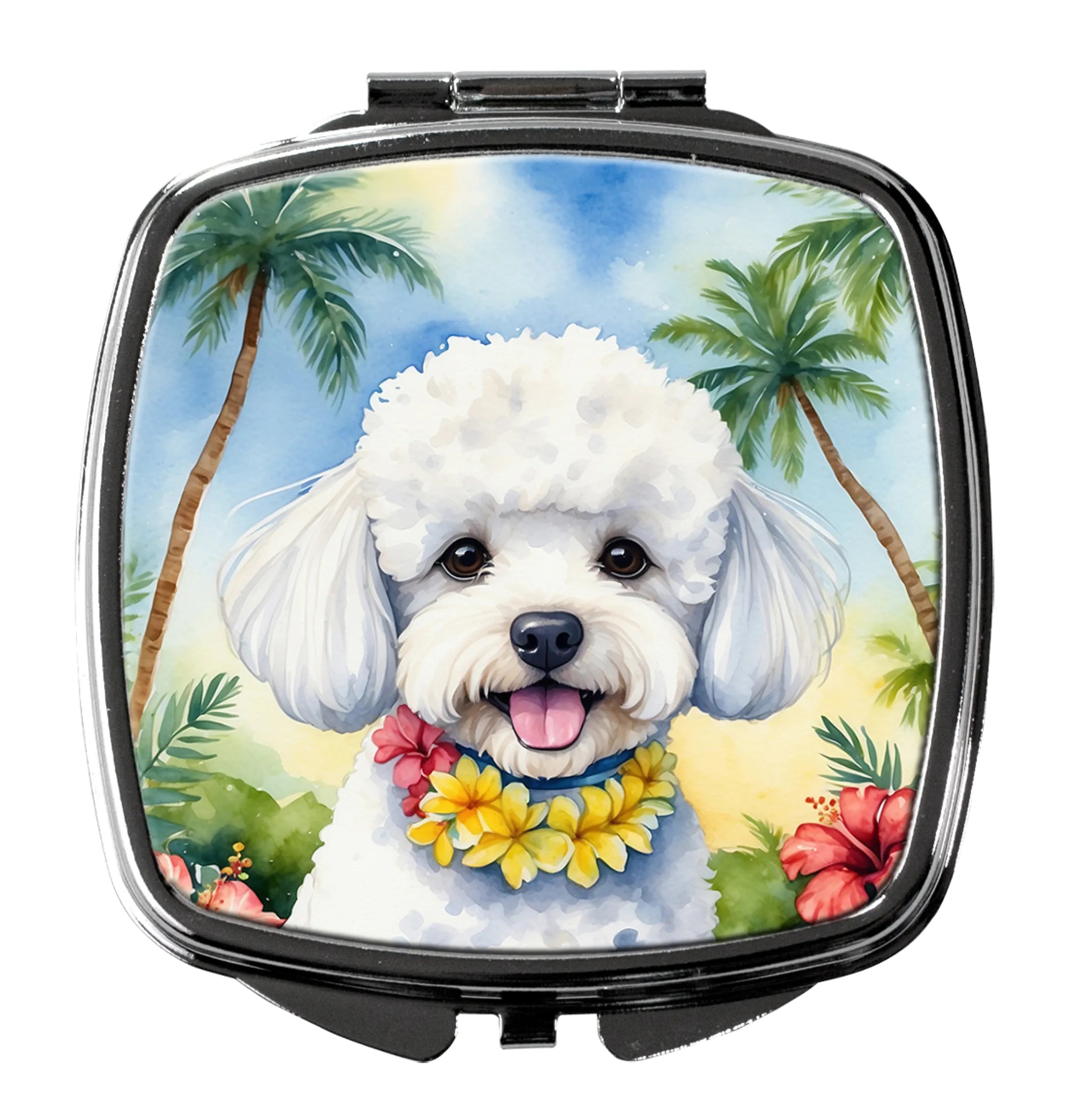 Luau Party Compact Mirror - Pack Of: 1 | Collection name: Luau party