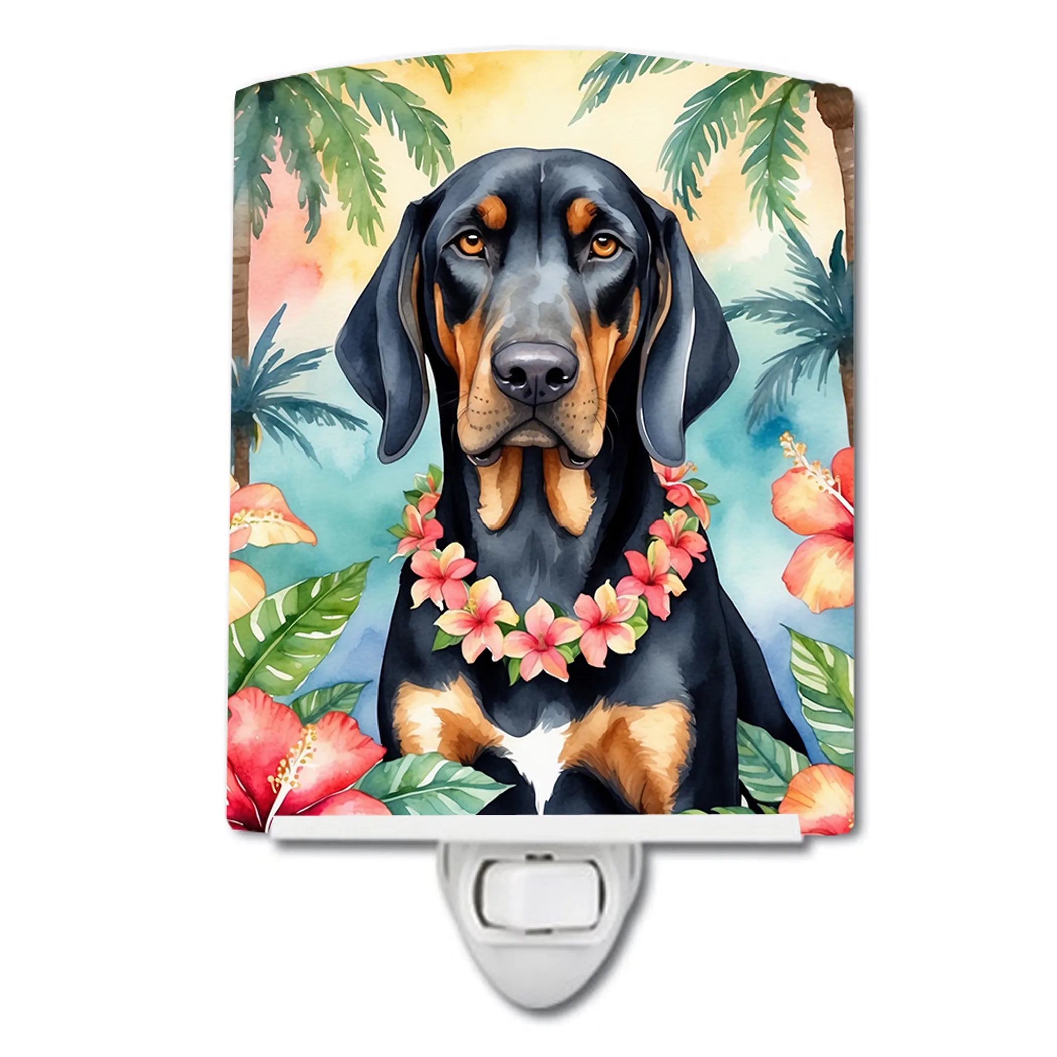 Luau Party Ceramic Night Light - Pack Of: 1 | Collection name: Luau party