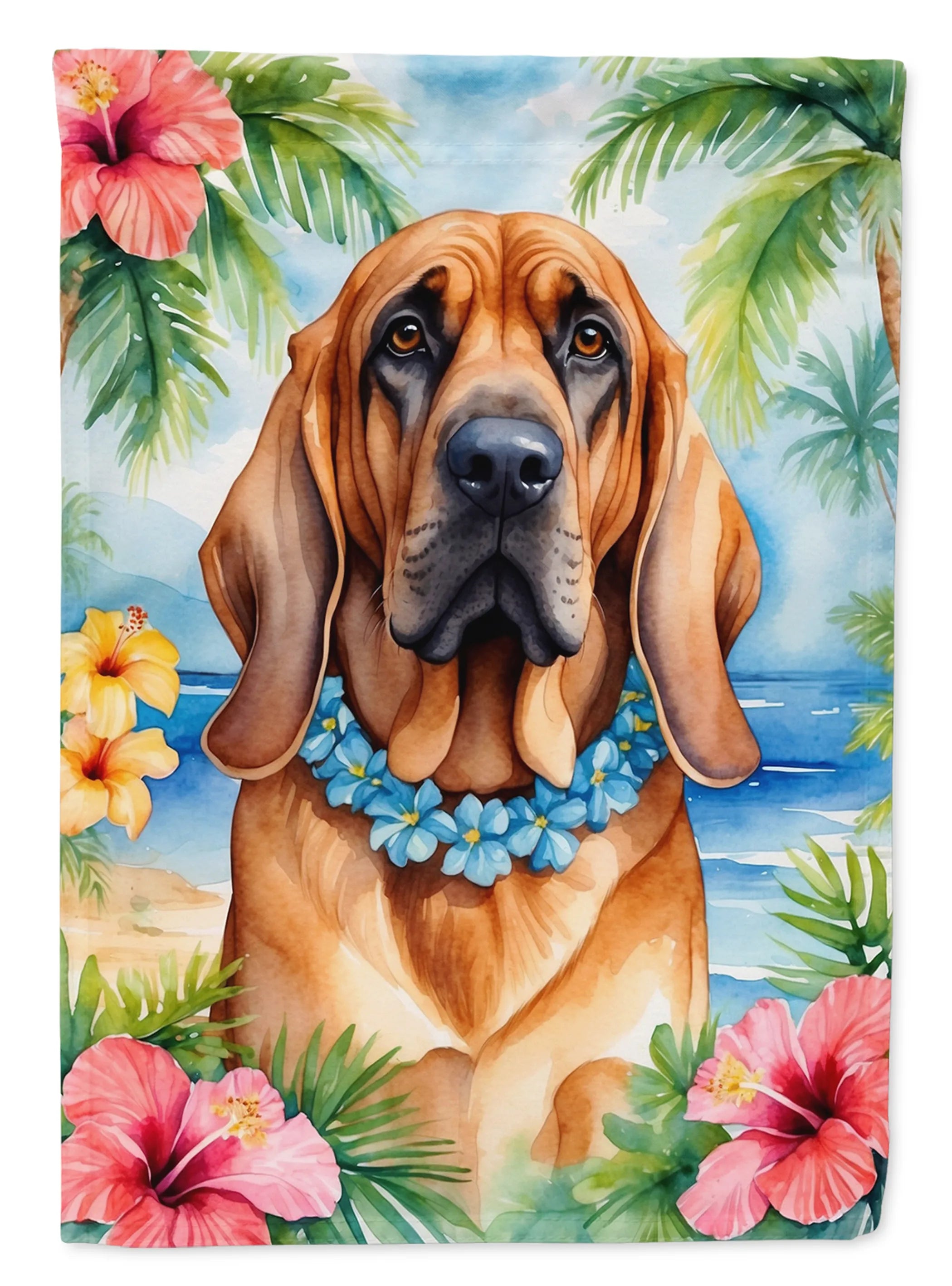 Luau Party Decorative Flag - Size: GARDEN SIZE | Pack Of: 1 | Collection name: Luau party
