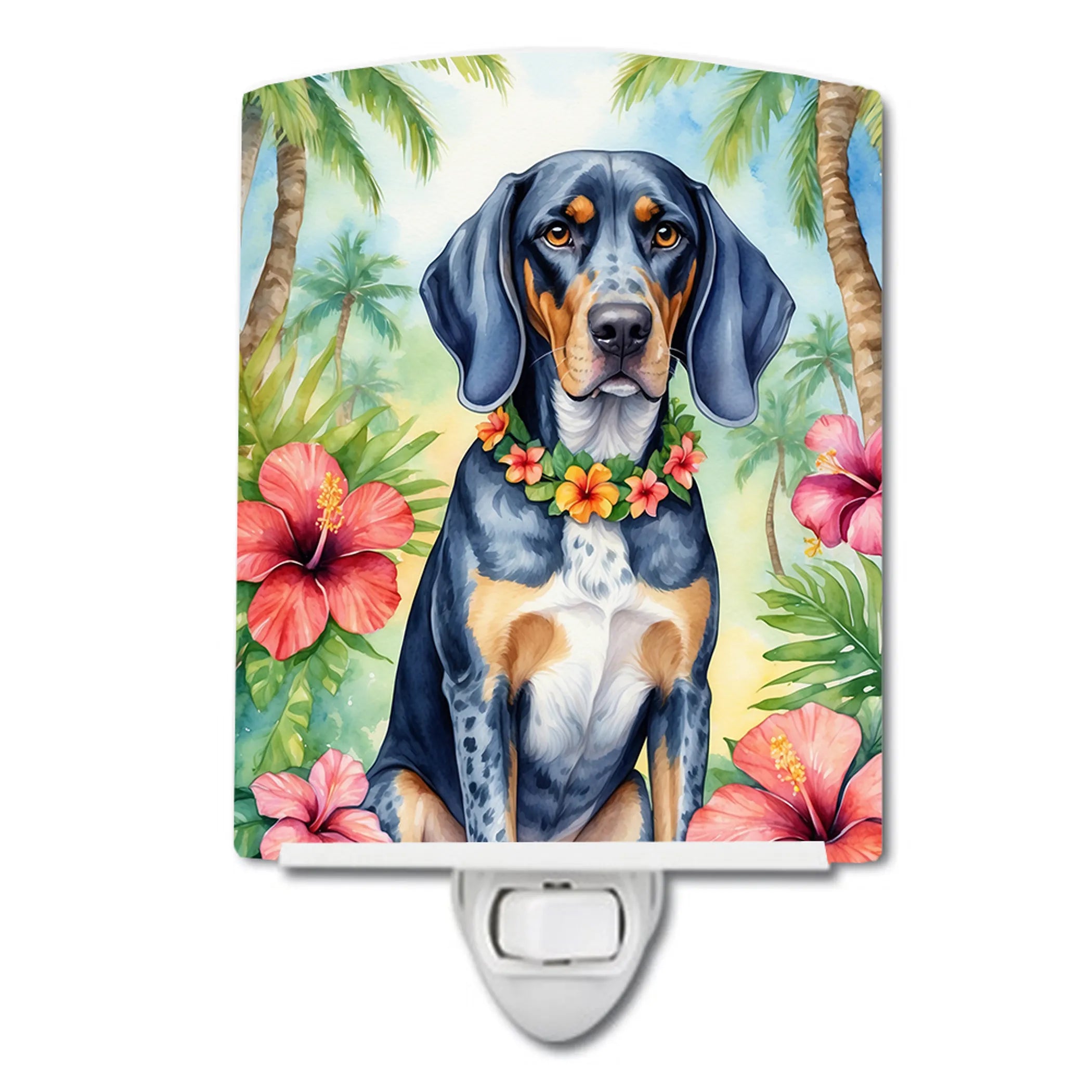 Luau Party Ceramic Night Light - Pack Of: 1 | Collection name: Luau party