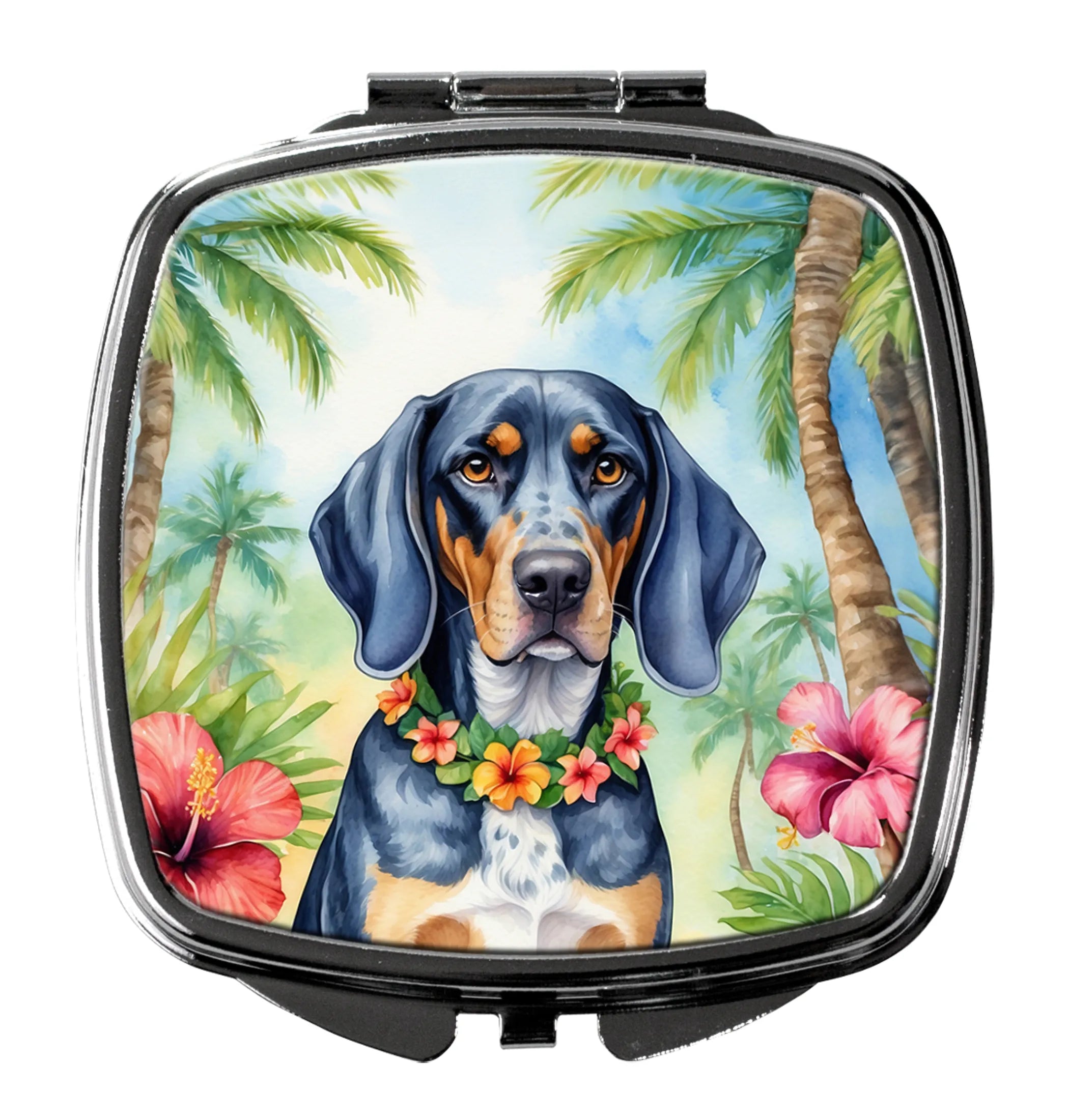 Luau Party Compact Mirror - Pack Of: 1 | Collection name: Luau party