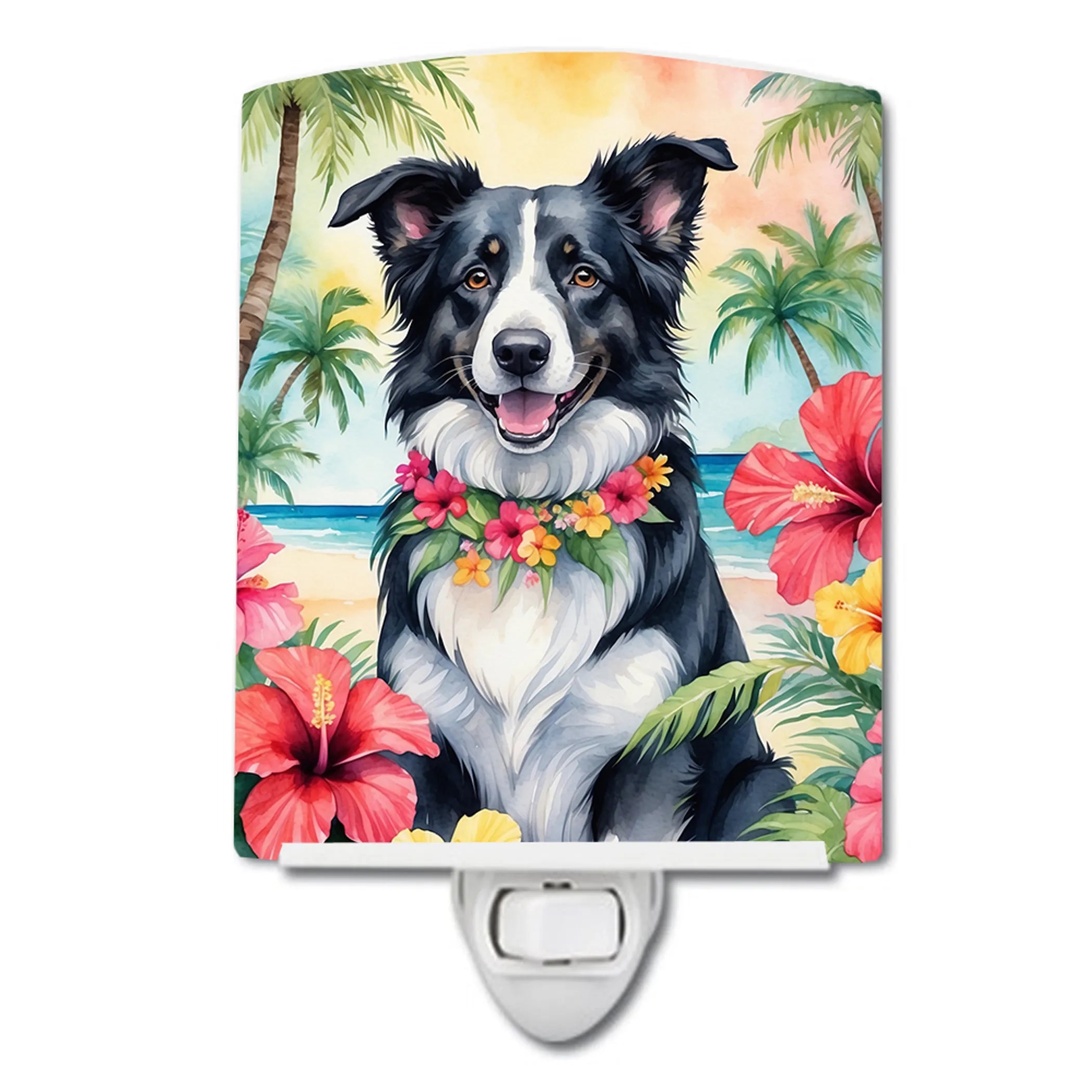 Luau Party Ceramic Night Light - Pack Of: 1 | Collection name: Luau party