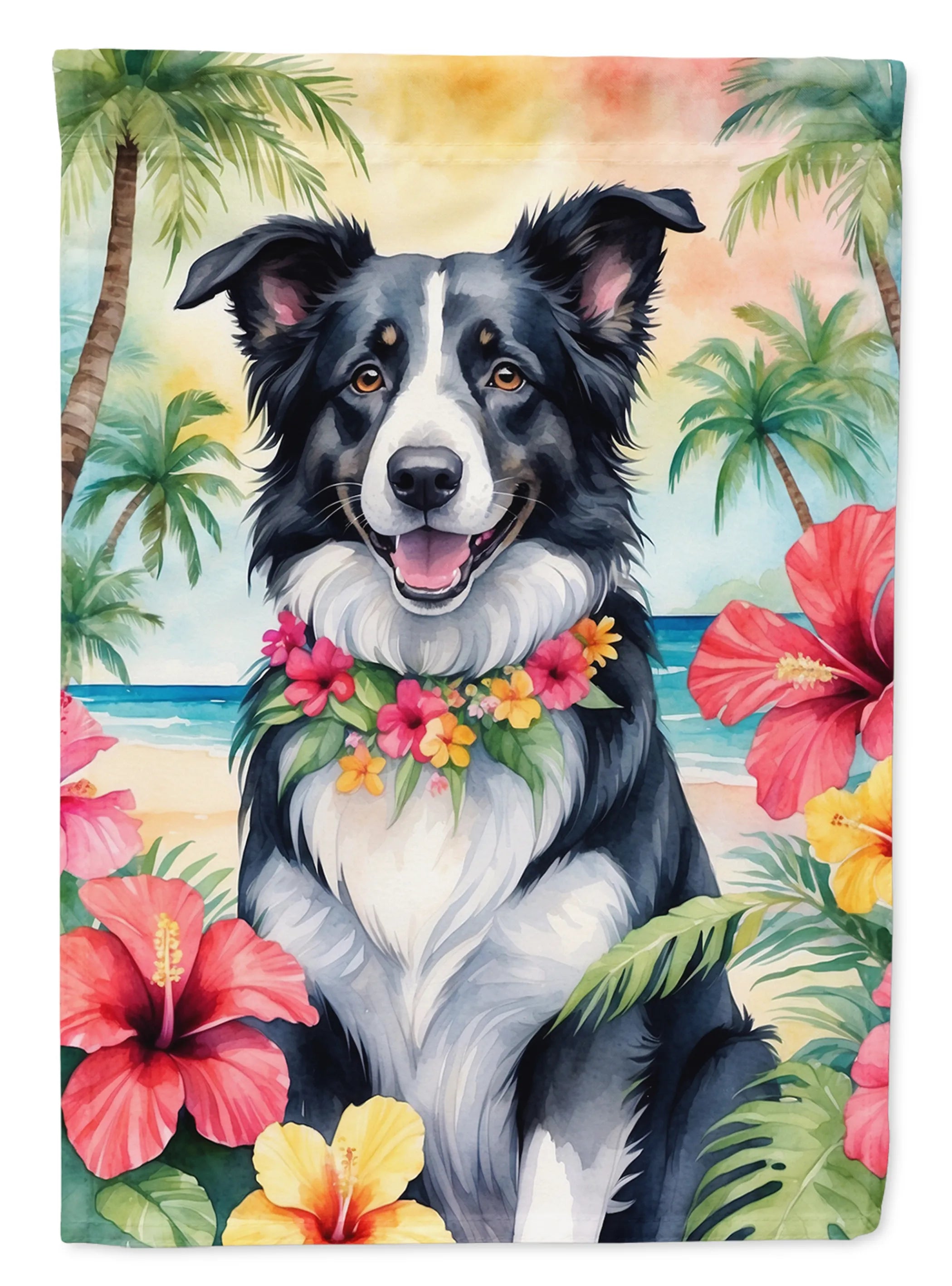 Luau Party Decorative Flag - Size: GARDEN SIZE | Pack Of: 1 | Collection name: Luau party